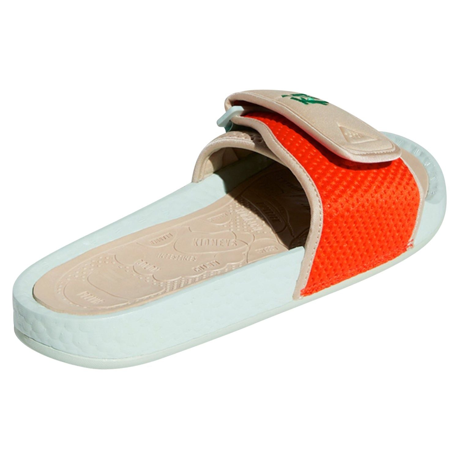 adidas Pharrell Williams Boost Slides "Pharrell Nigo Friendship Pack" - Green - ViaductClothing - -