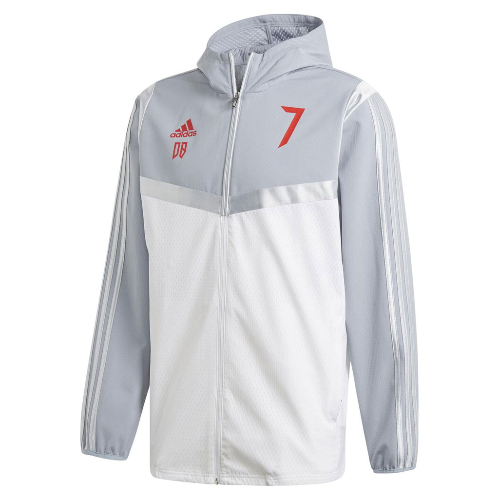 adidas Predator x David Beckham Hooded Jacket White ViaductClothing