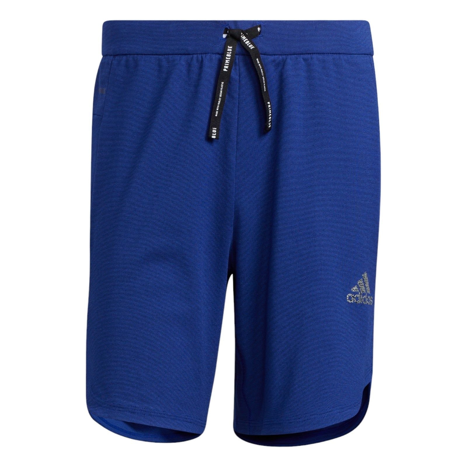 adidas Primeblue Always Om Yoga Shorts - Victory Blue - ViaductClothing - -