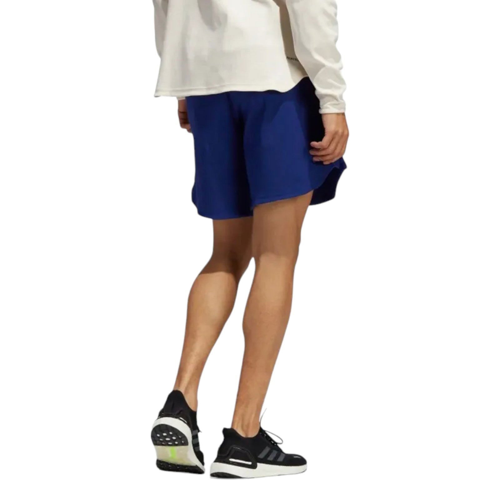 adidas Primeblue Always Om Yoga Shorts - Victory Blue - ViaductClothing - -