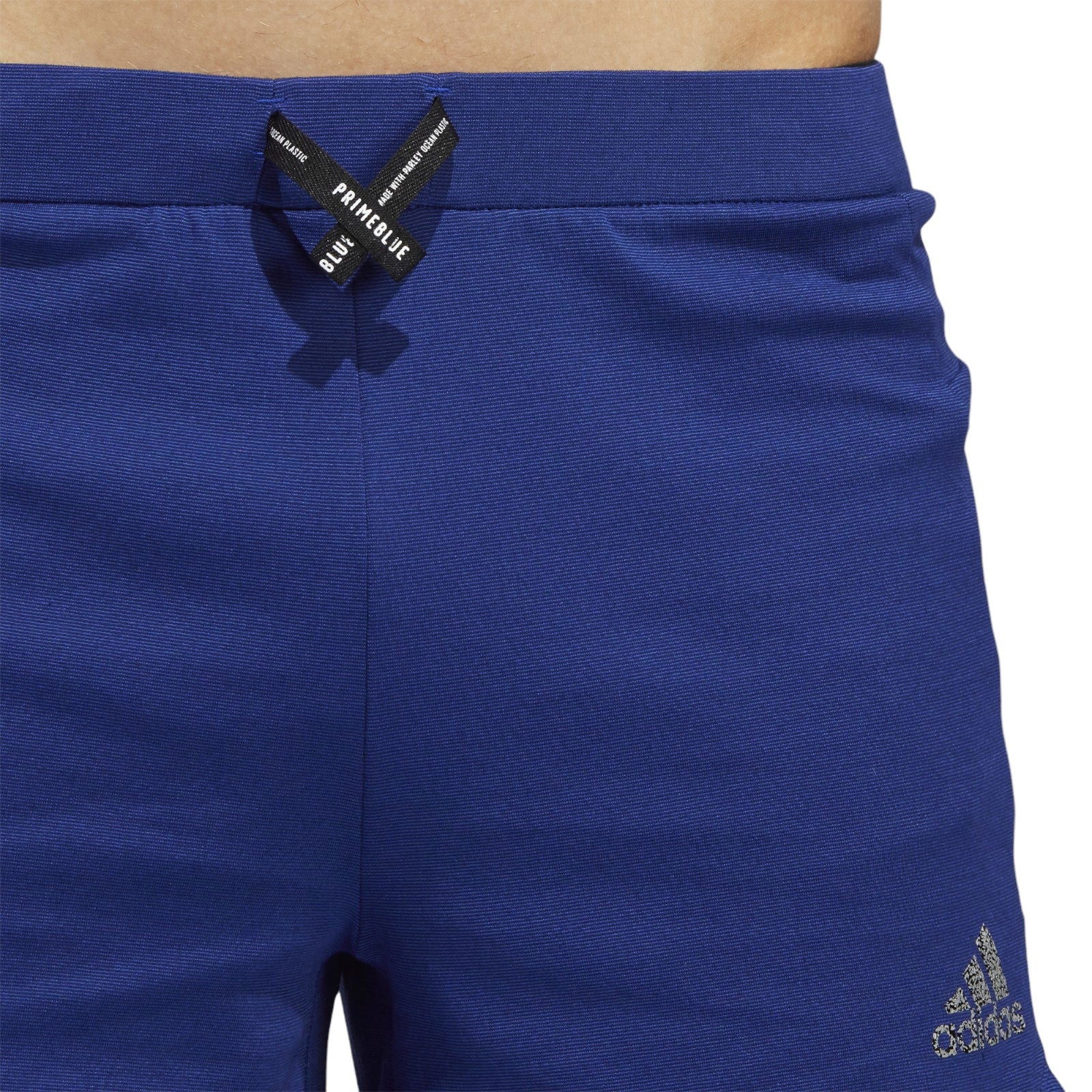adidas Primeblue Always Om Yoga Shorts - Victory Blue - ViaductClothing - -