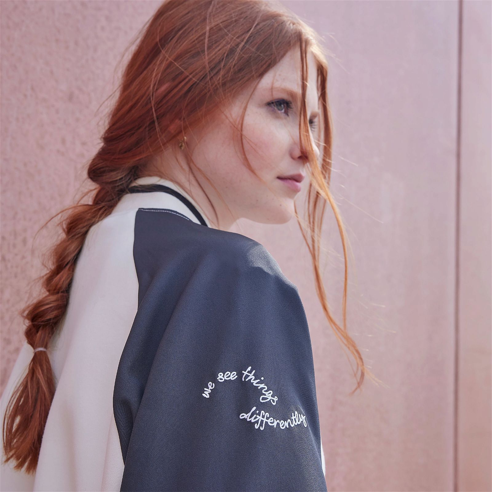 adidas Printed Bomber Jacket (Gender Neutral) - Chalk White - ViaductClothing - -