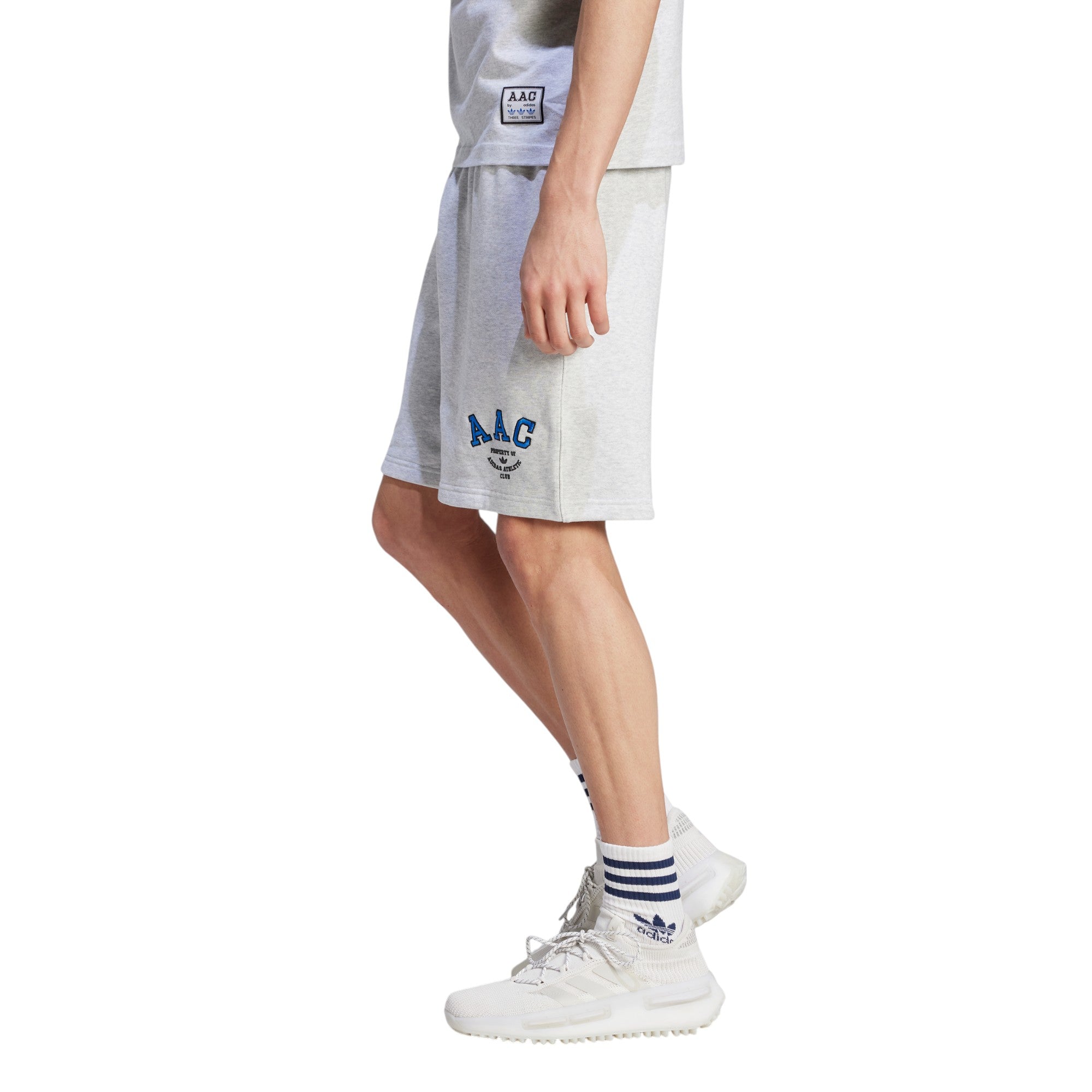 adidas Originals RIFTA Metro AAC Shorts - Light Grey Heather
