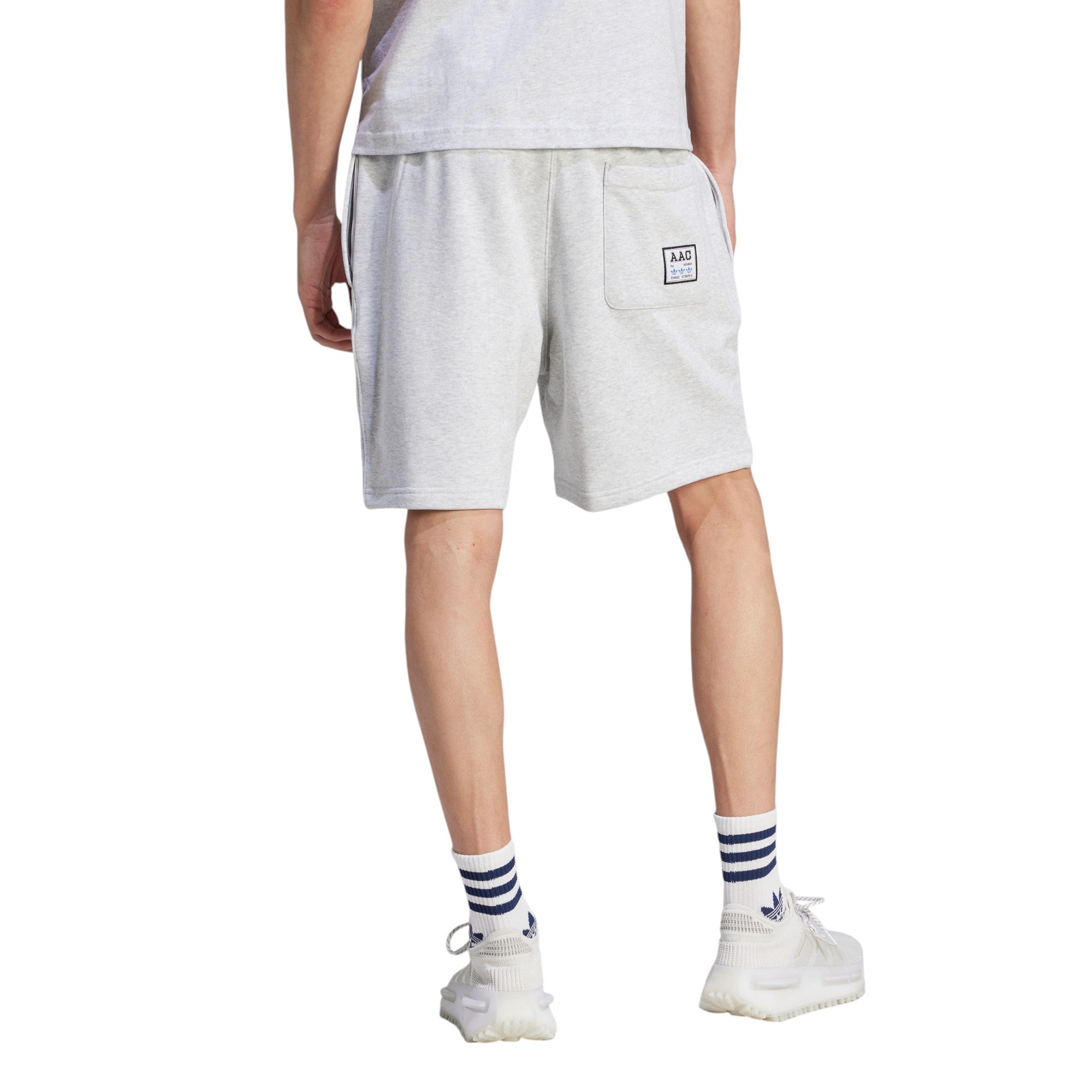 adidas Originals RIFTA Metro AAC Shorts - Light Grey Heather