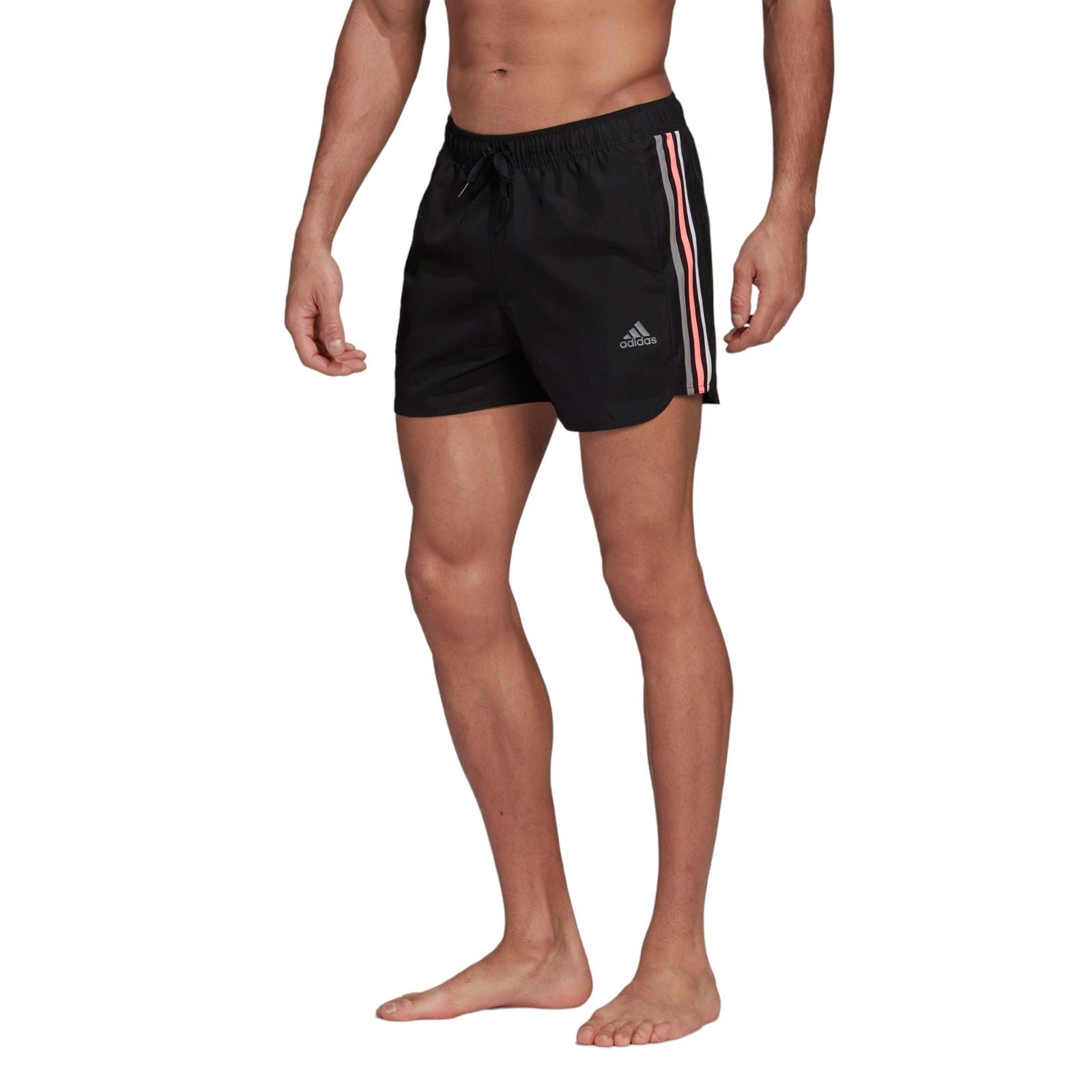 adidas Retro Split VSL Swimshorts - Black - ViaductClothing - -