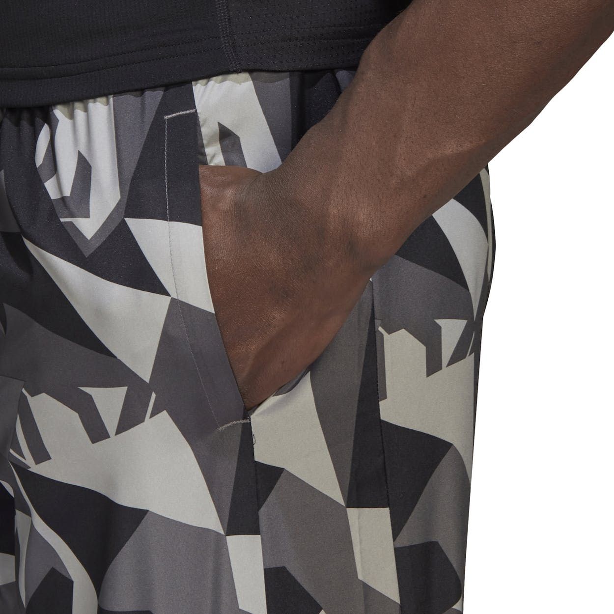 adidas Run It Camo Shorts - Grey - ViaductClothing - -
