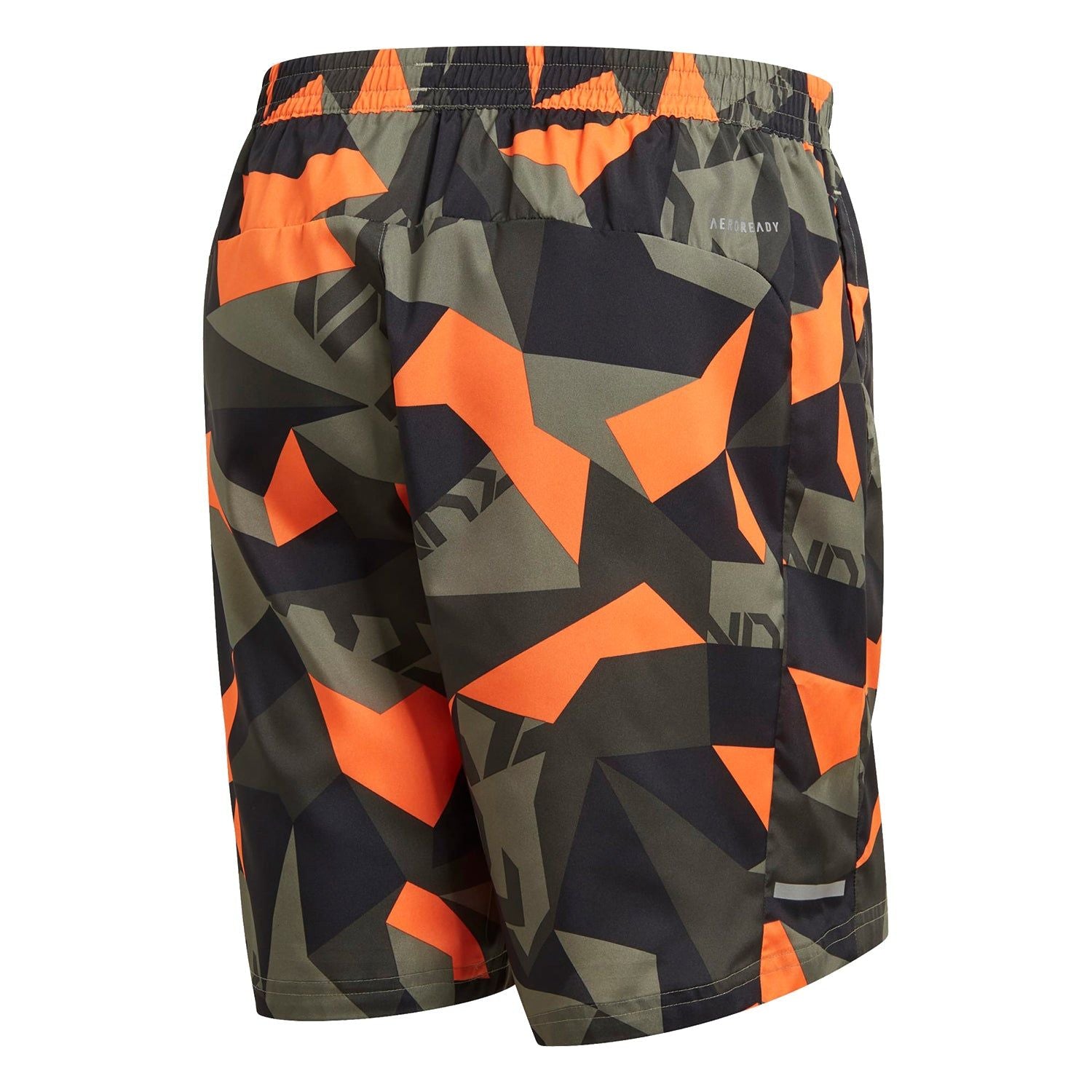 adidas Run It Camouflage Shorts - Green - ViaductClothing - -