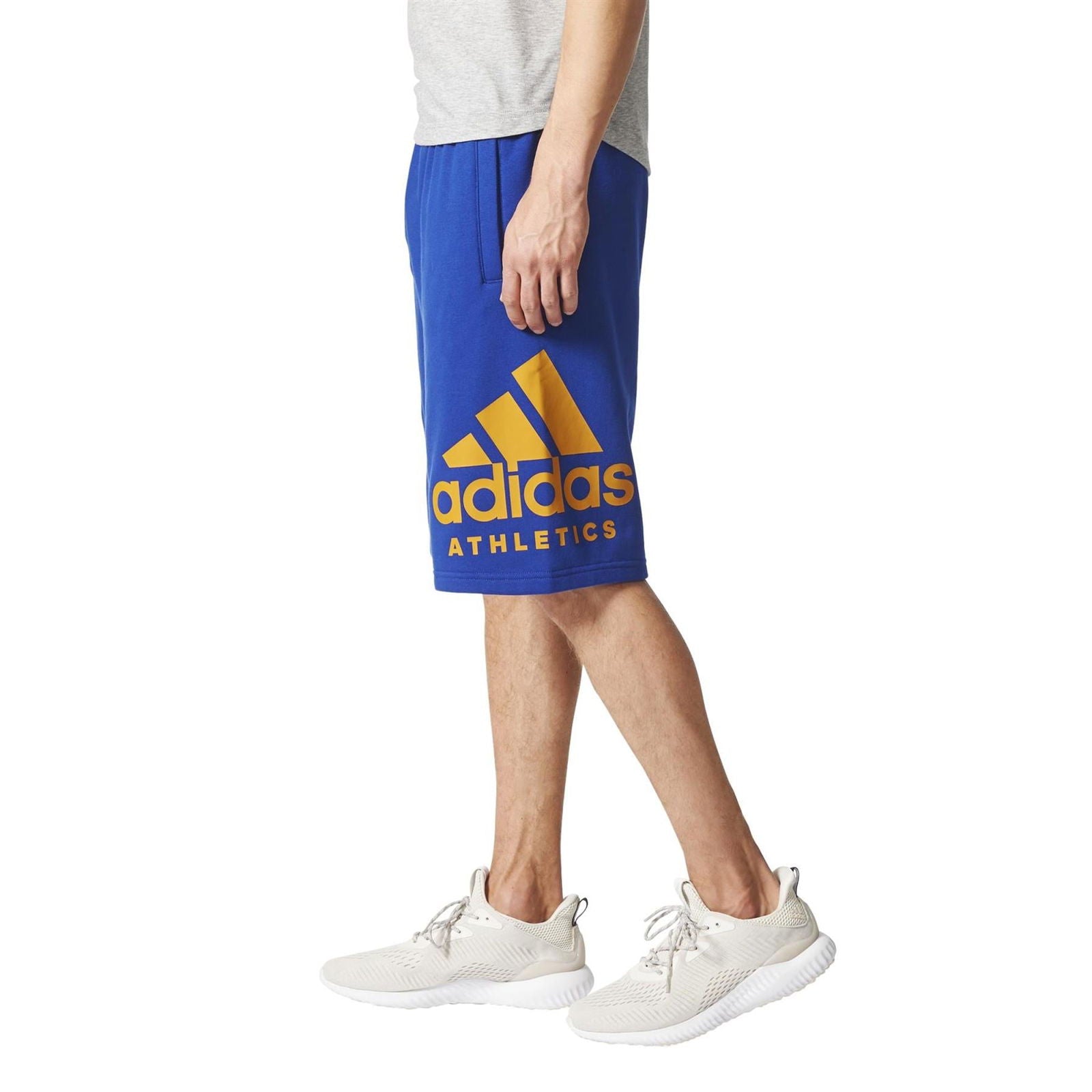 adidas SID Athletics Logo Shorts - Blue - ViaductClothing - -