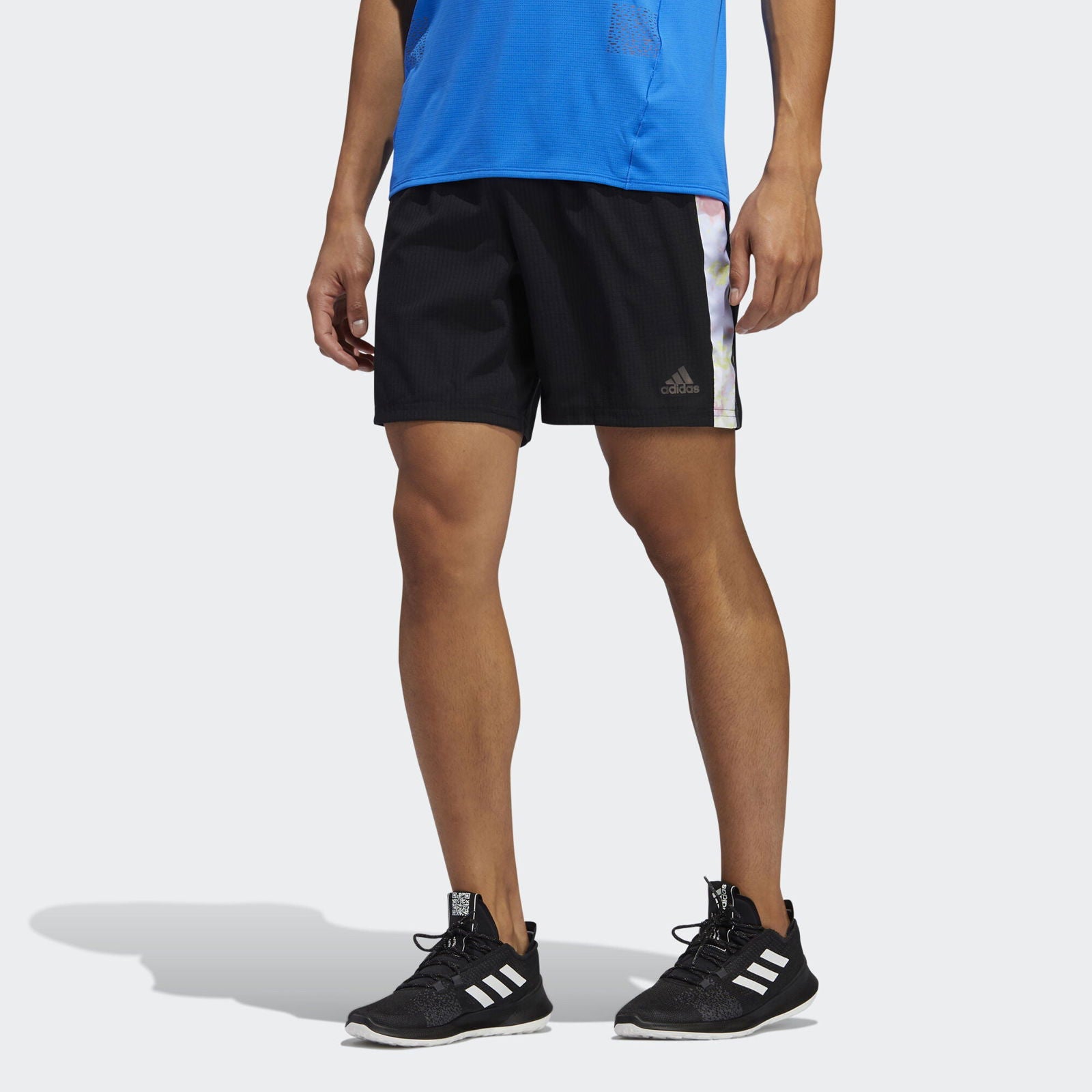 adidas Saturday Santa Monica 7" Shorts - Black - ViaductClothing - -