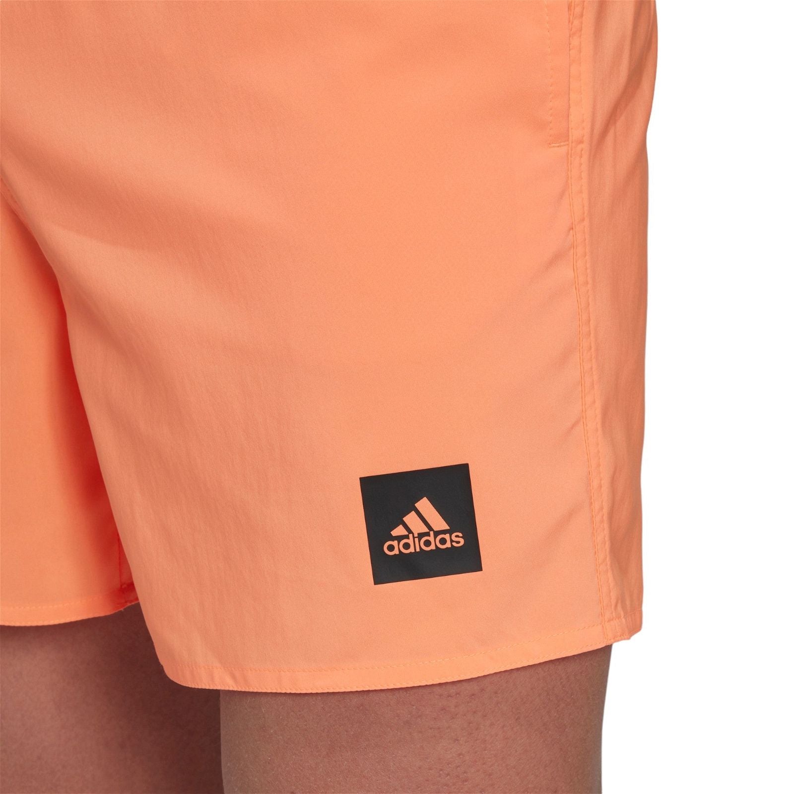 adidas Solid CLX Swim Shorts Sl - Beam Orange - ViaductClothing - -