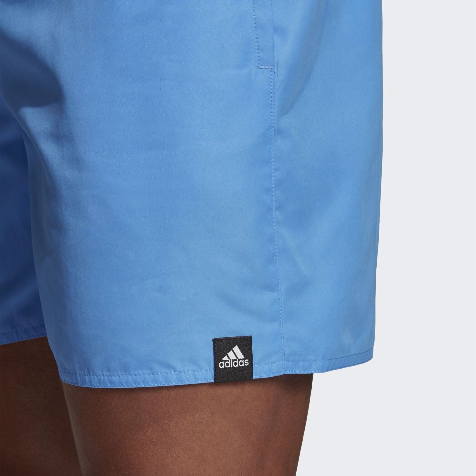 adidas Solid Short Swim Shorts - Blue - ViaductClothing - -