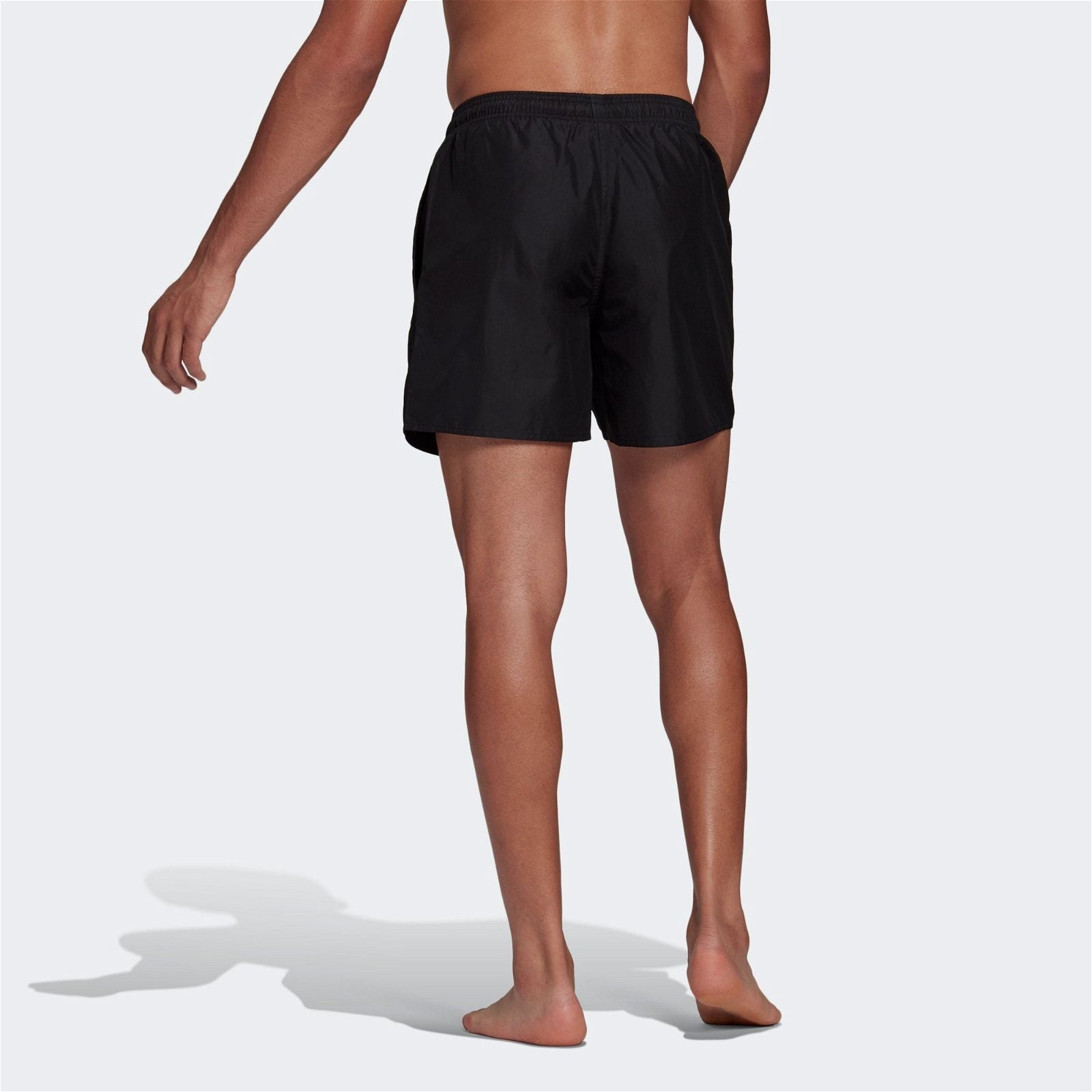 adidas Solid Swim Shorts - Black - ViaductClothing - -
