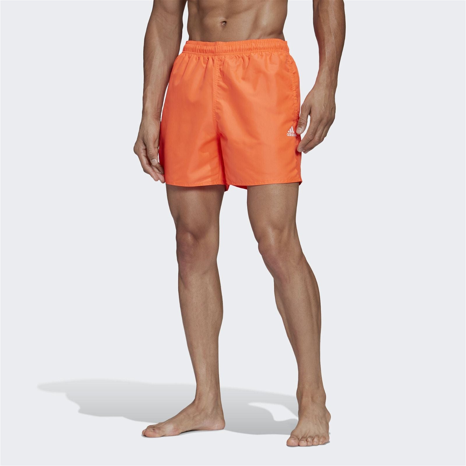 adidas Solid Swim Shorts CLX SH SL - Orange - ViaductClothing - -