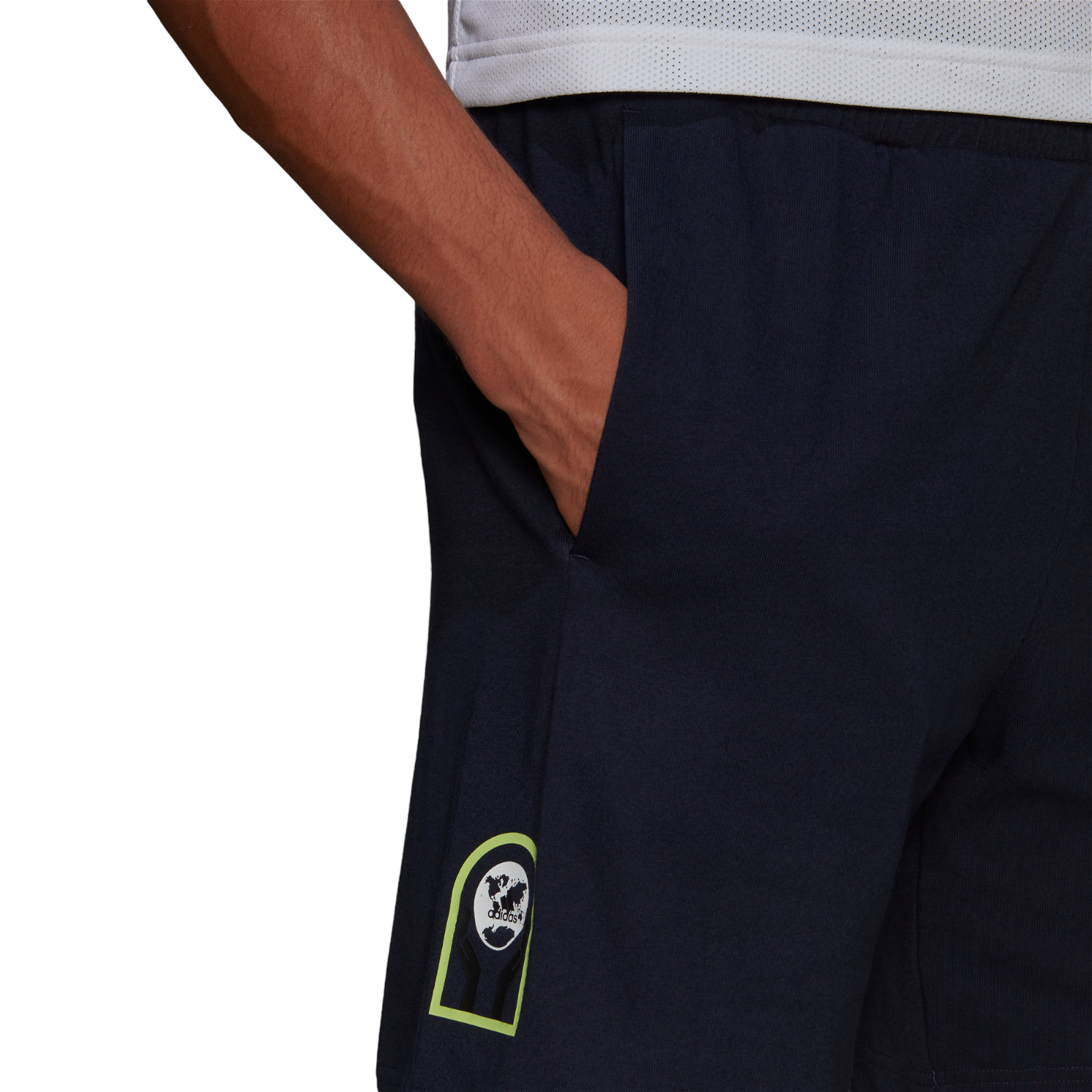 adidas Sportswear AEROREADY Light Shorts - Navy - ViaductClothing - -