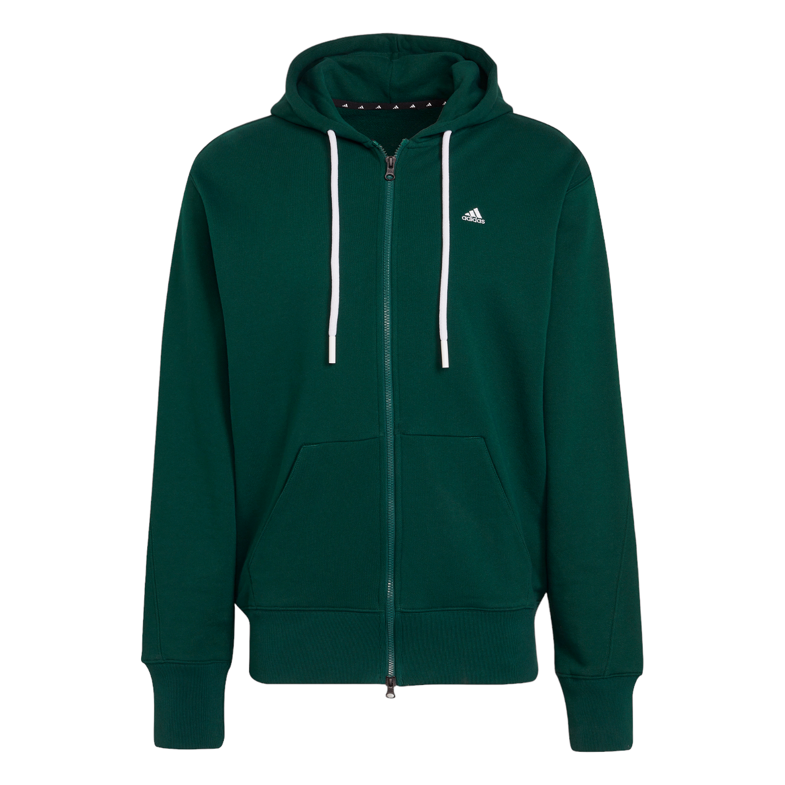 adidas Sportswear Comfy & Chill Full Zip Hoodie - Green - ViaductClothing - -