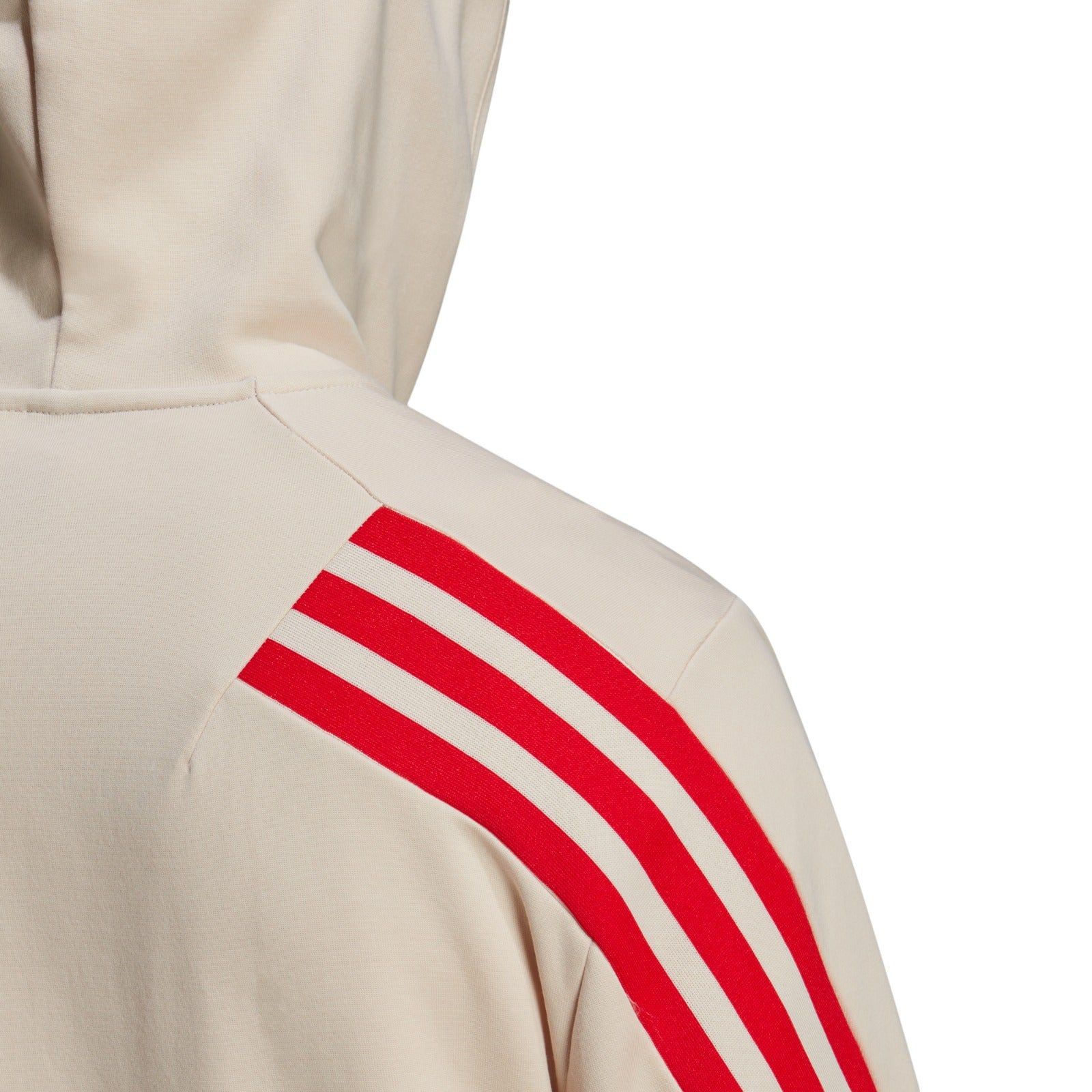 adidas Sportswear Future Icons 3-Stripes Full-Zip Hoodie - Beige - ViaductClothing - -
