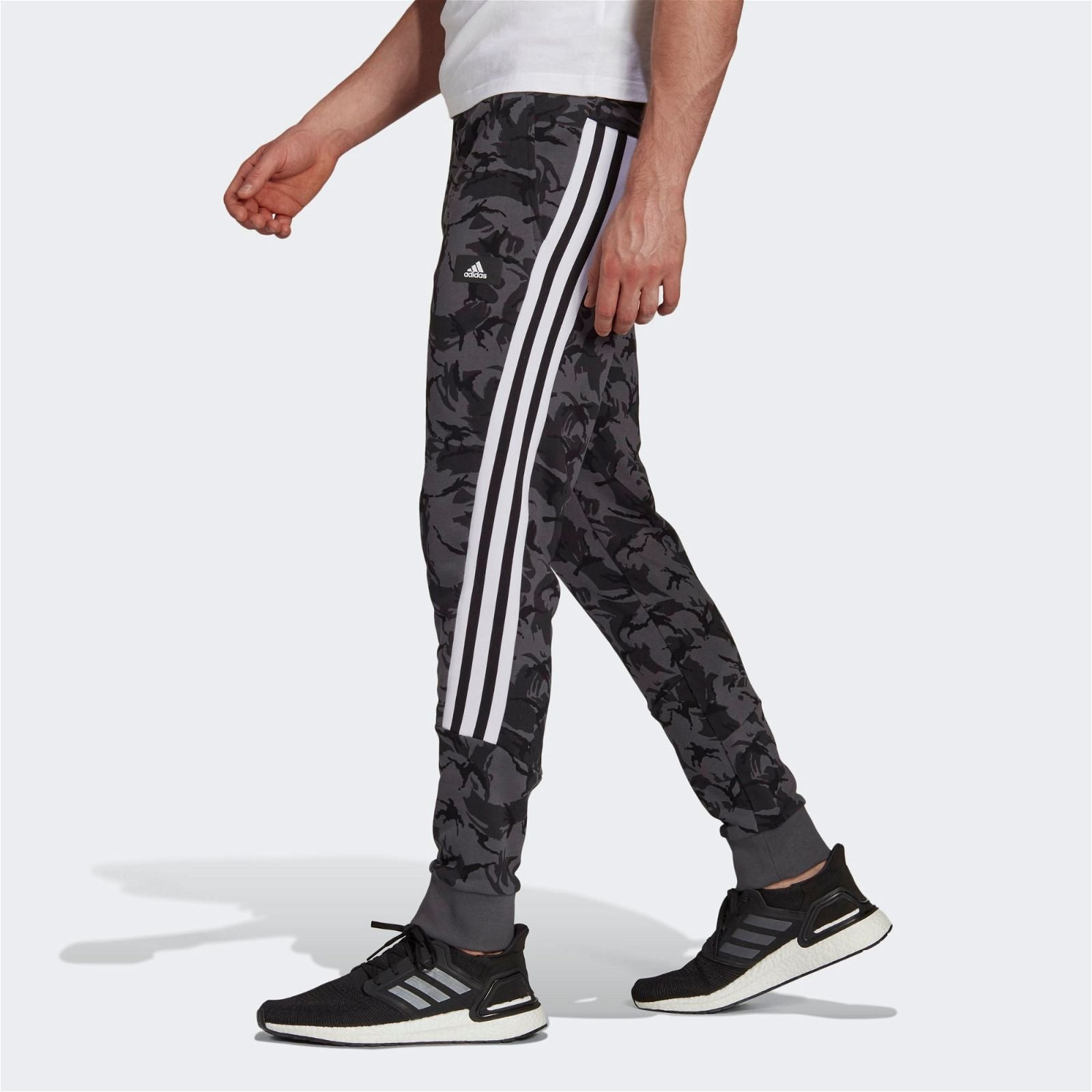 adidas Sportswear Future Icons Camo Graphic Pants - Grey - ViaductClothing - -