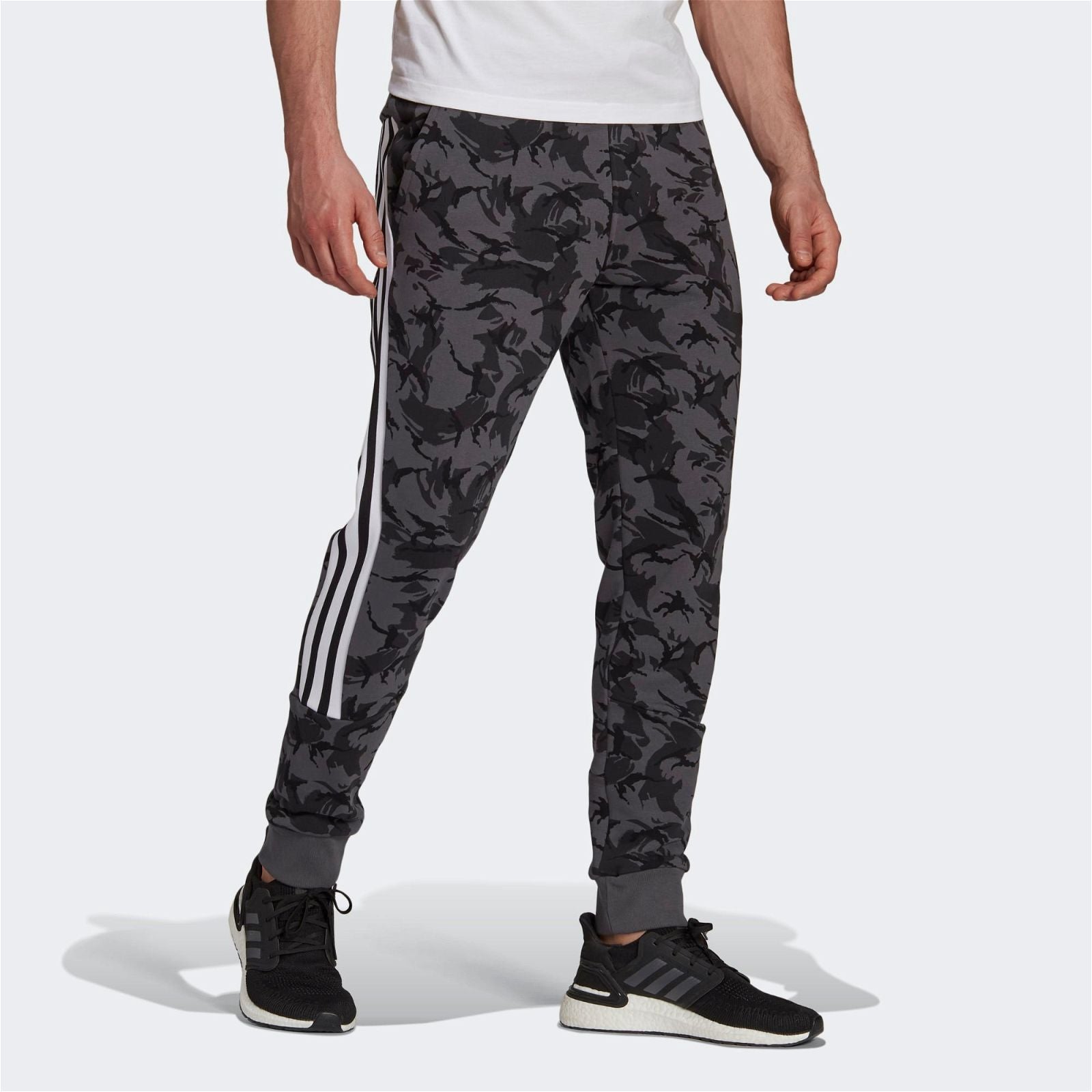 adidas Sportswear Future Icons Camo Graphic Pants - Grey - ViaductClothing - -