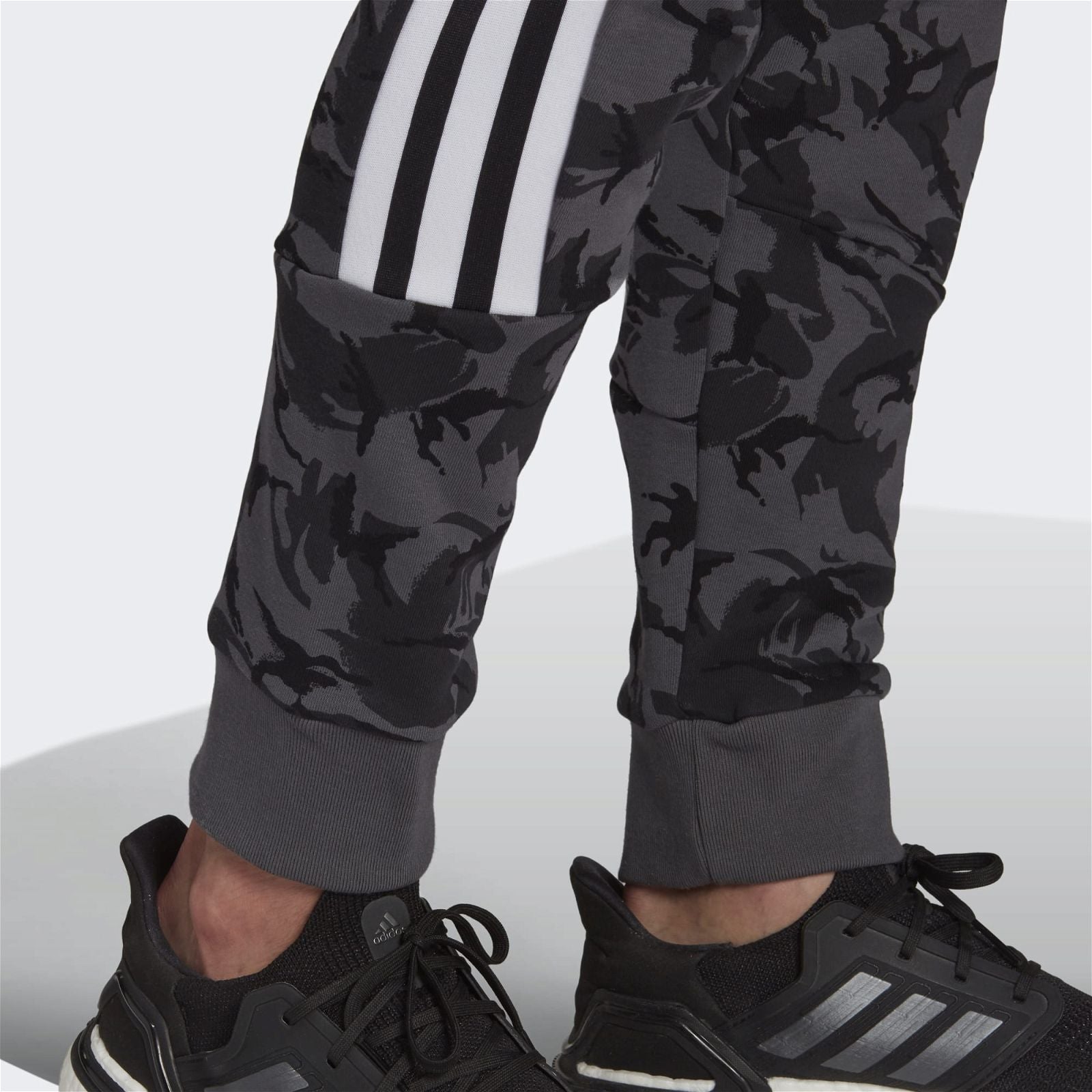 adidas Sportswear Future Icons Camo Graphic Pants - Grey - ViaductClothing - -