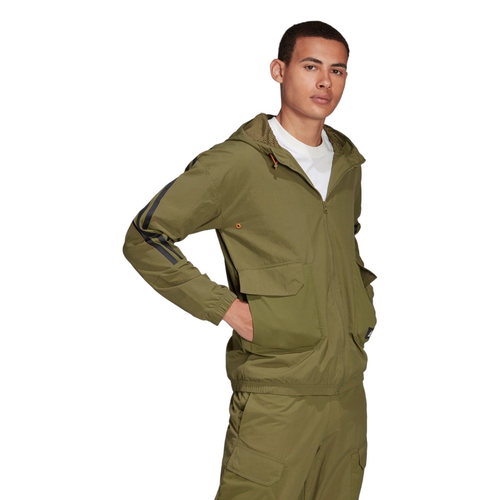 adidas Sportswear Future Icons Full-Zip Hoodie - Green - ViaductClothing - -