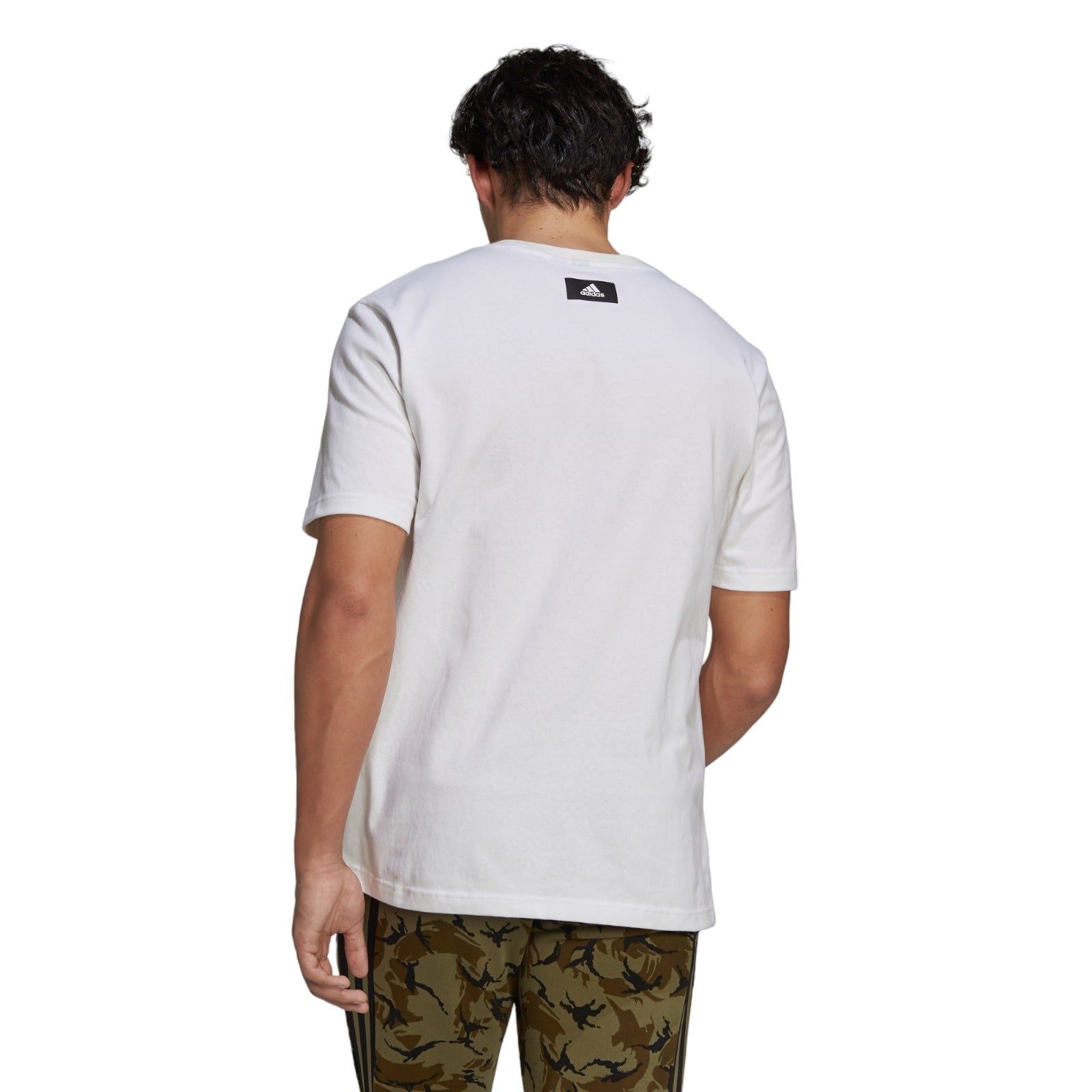 adidas Sportswear Future Icons Logo Graphic Tee - White - ViaductClothing - -