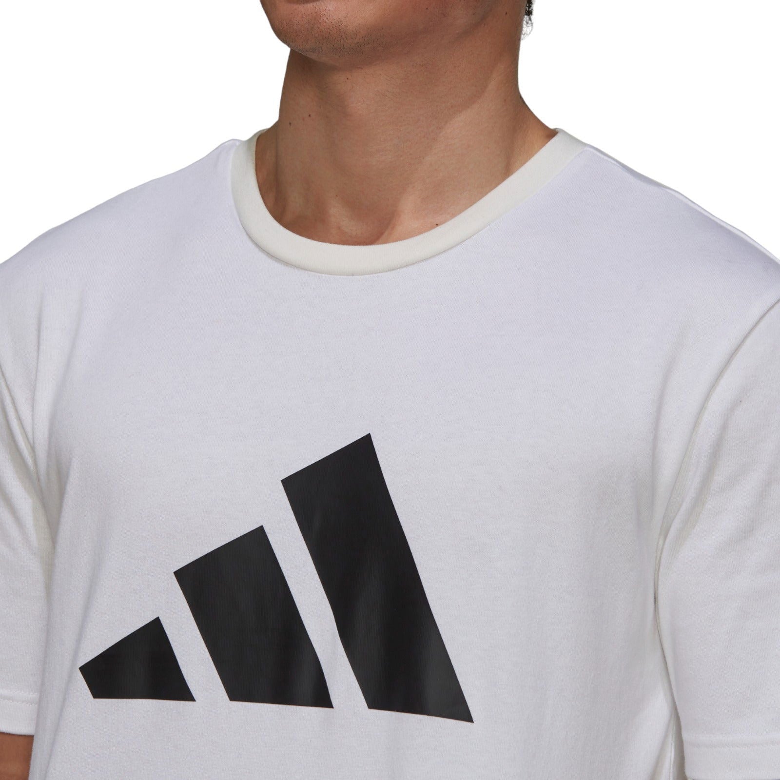 adidas Sportswear Future Icons Logo Graphic Tee - White - ViaductClothing - -