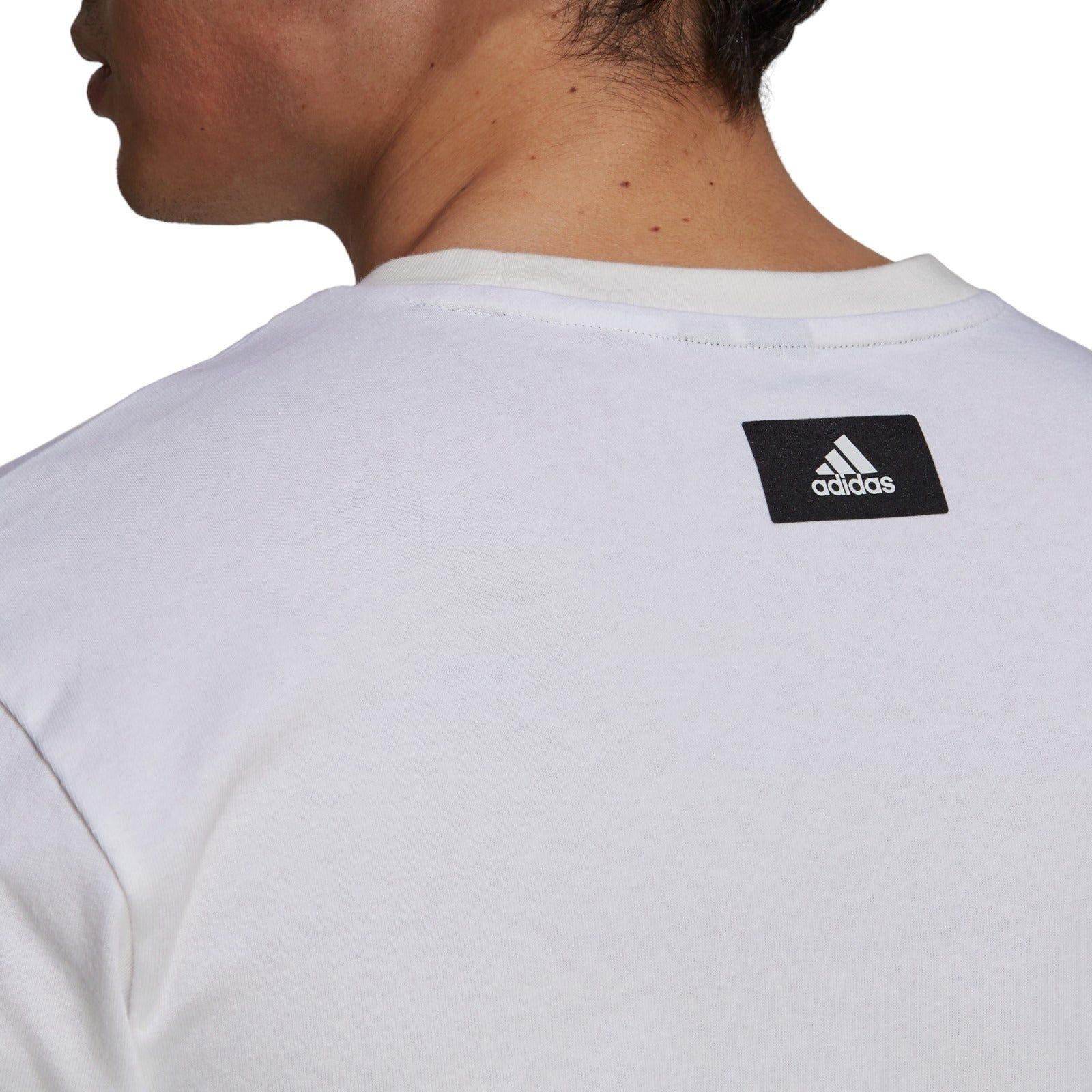 adidas Sportswear Future Icons Logo Graphic Tee - White - ViaductClothing - -