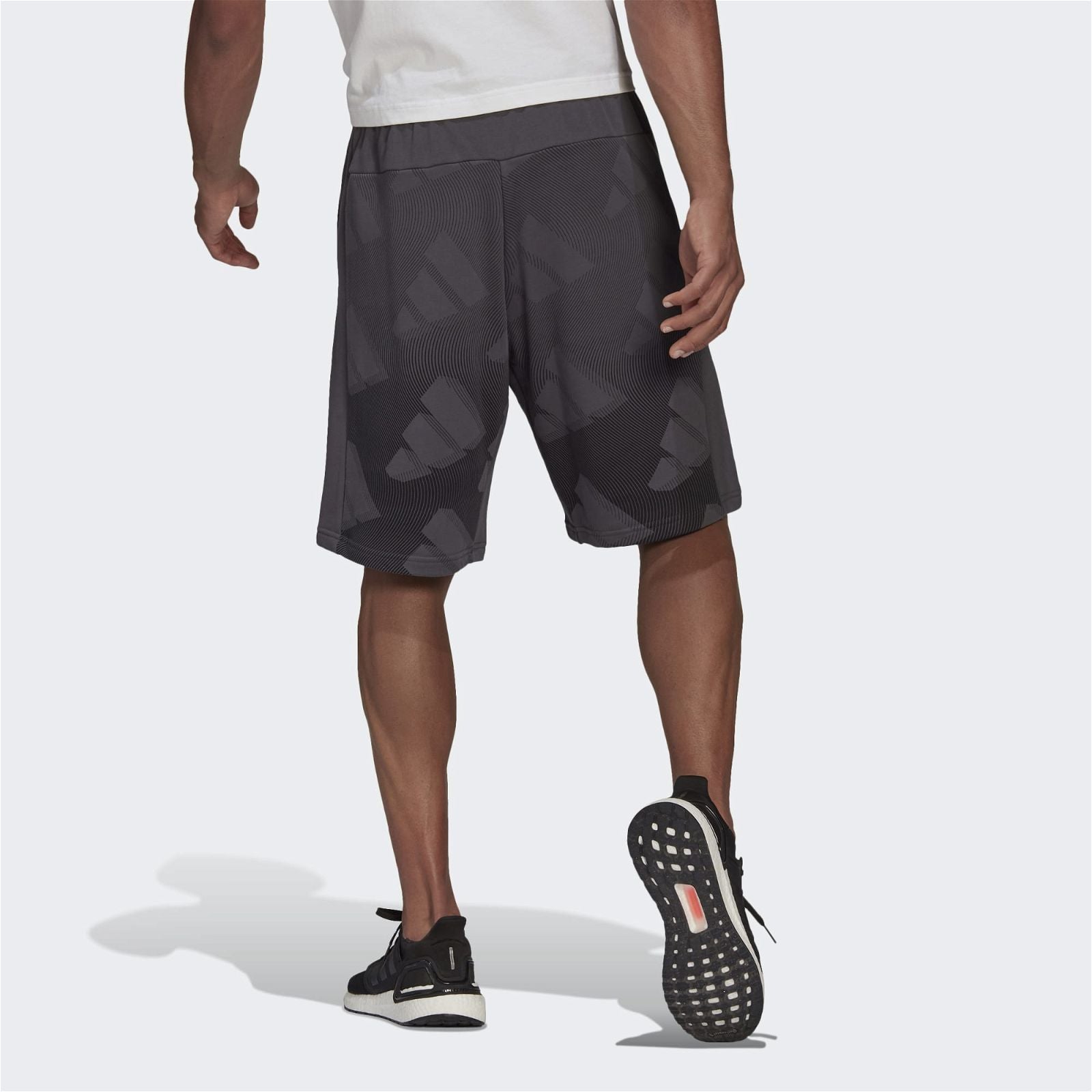 adidas Sportswear Graphic Shorts - Grey - ViaductClothing - -