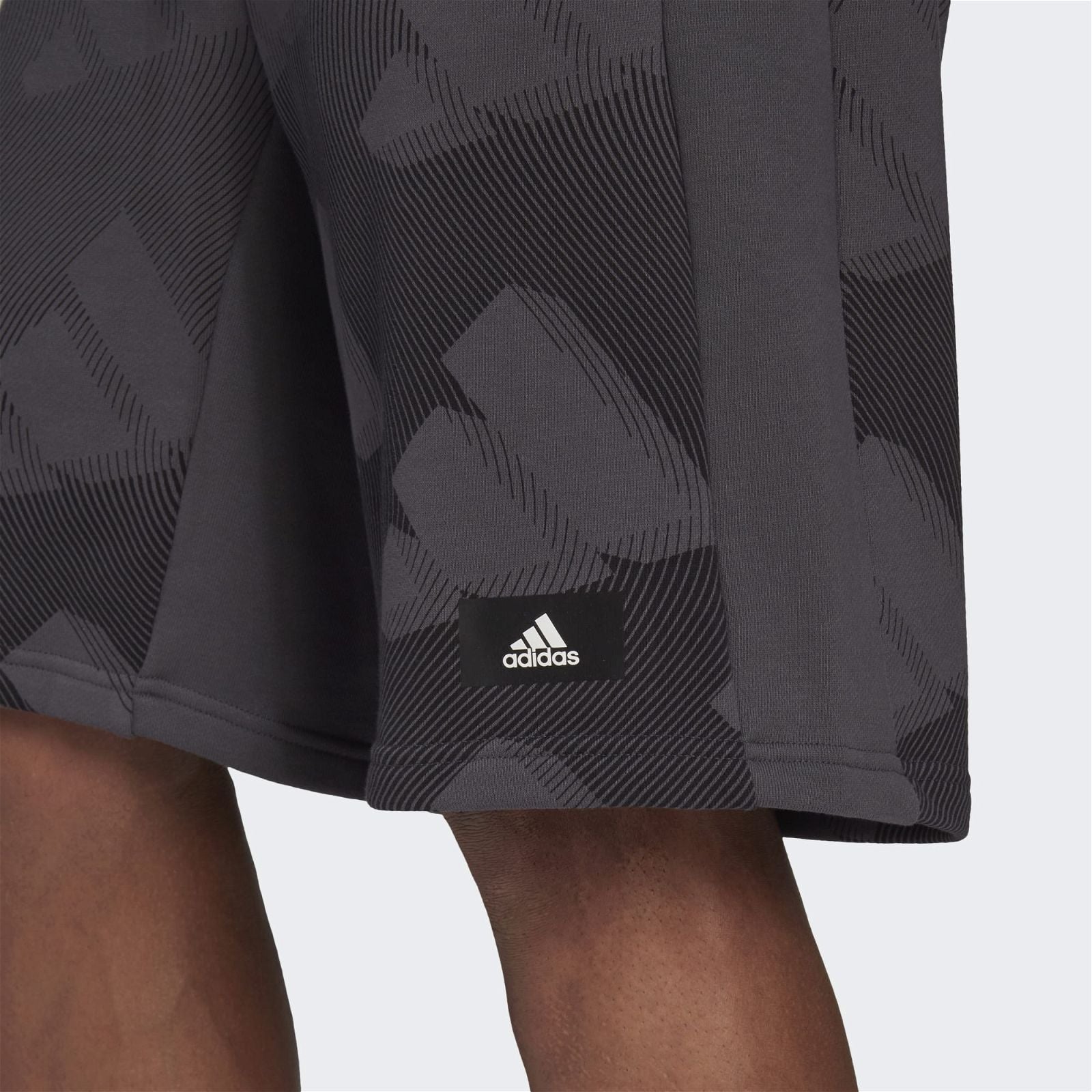 adidas Sportswear Graphic Shorts - Grey - ViaductClothing - -