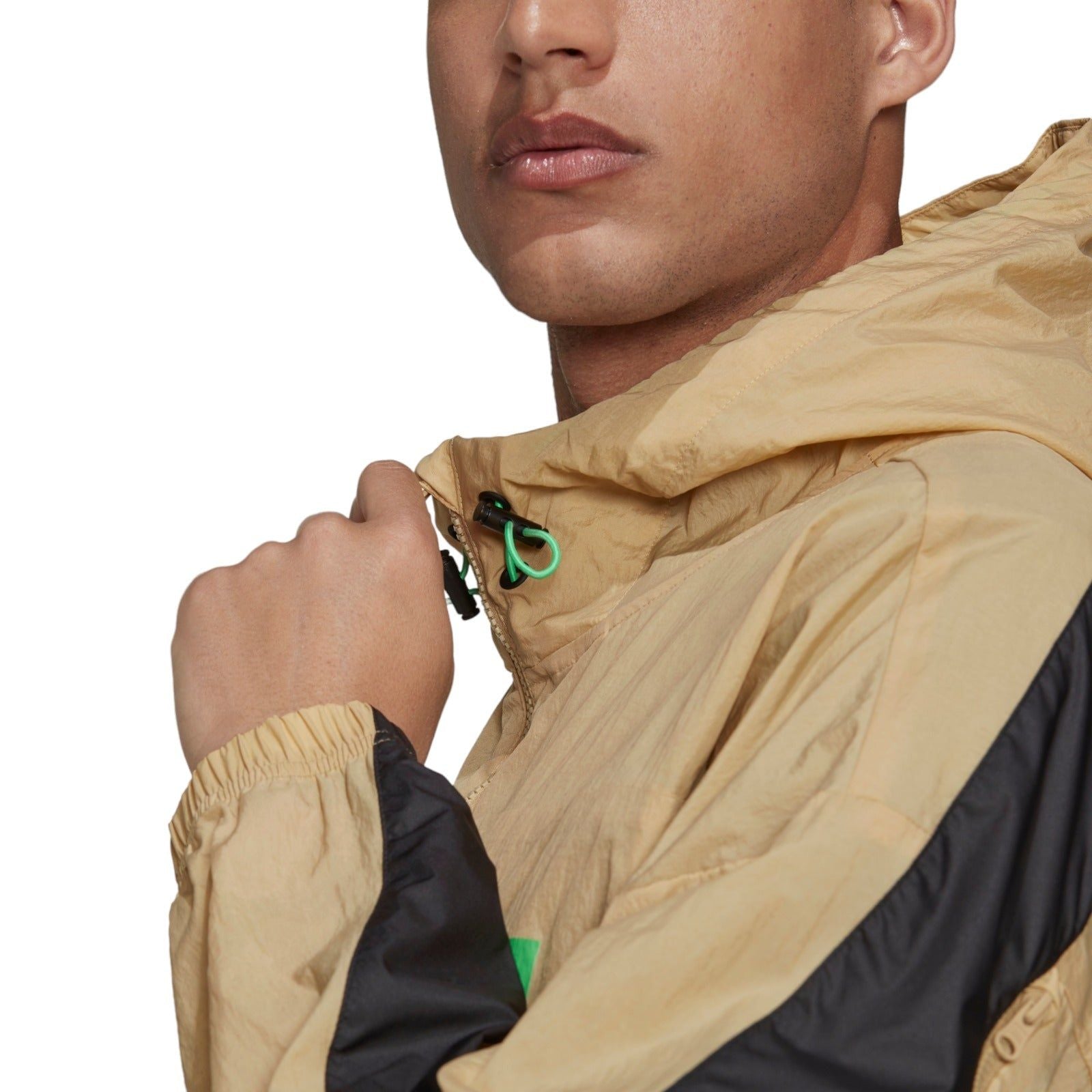 adidas Sportswear W.N.D. X-City Packable Windbreaker - Beige Tone - ViaductClothing - -