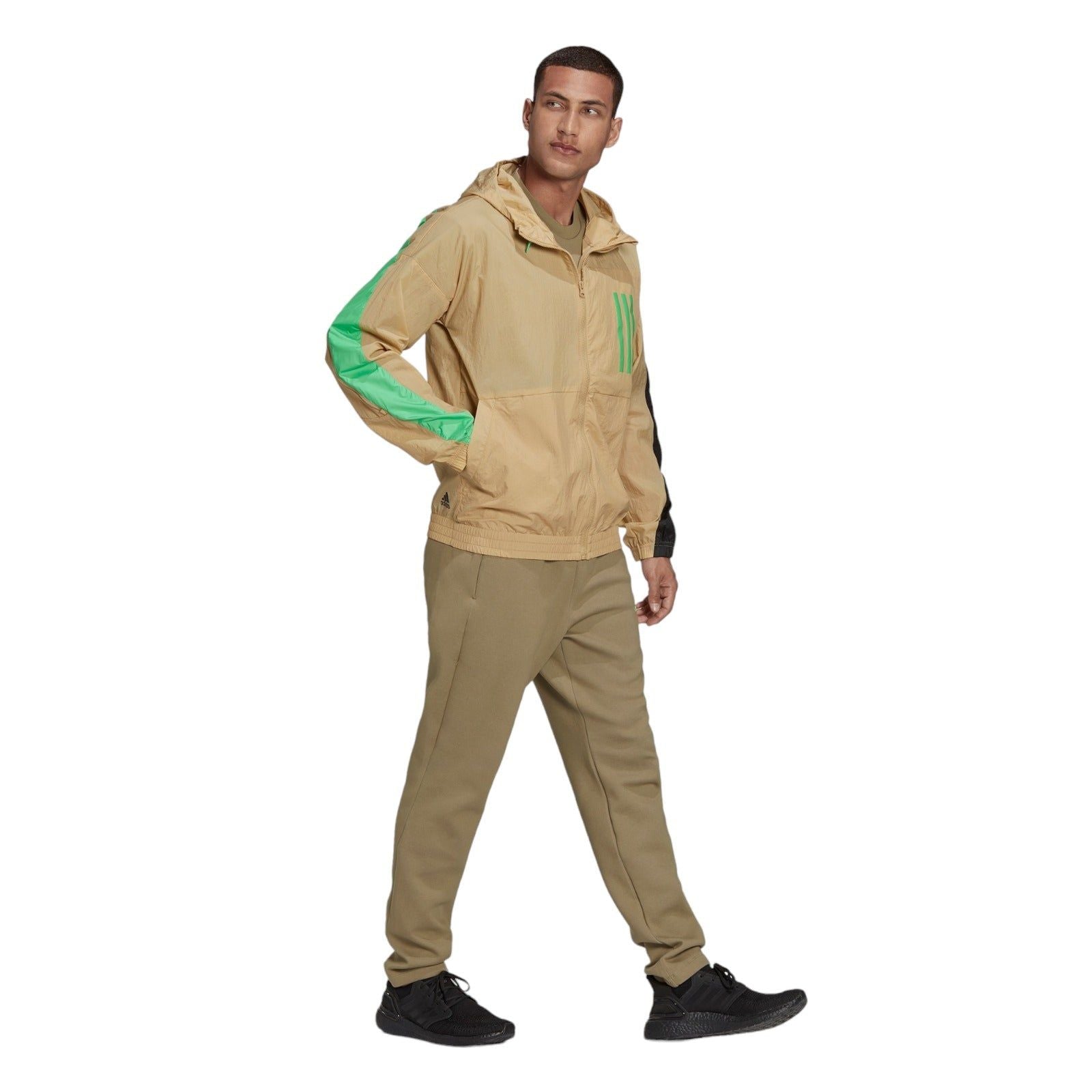 adidas Sportswear W.N.D. X-City Packable Windbreaker - Beige Tone - ViaductClothing - -