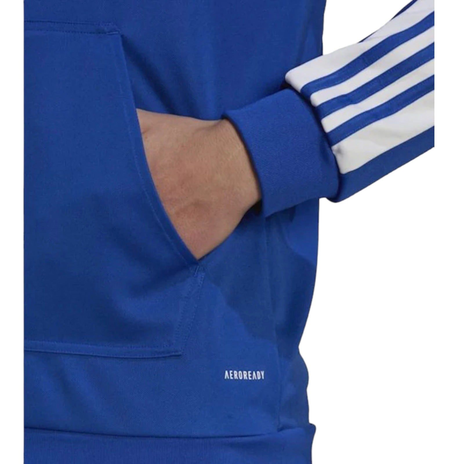 adidas Squadra 21 Pullover Hoodie Football - Blue - ViaductClothing - -