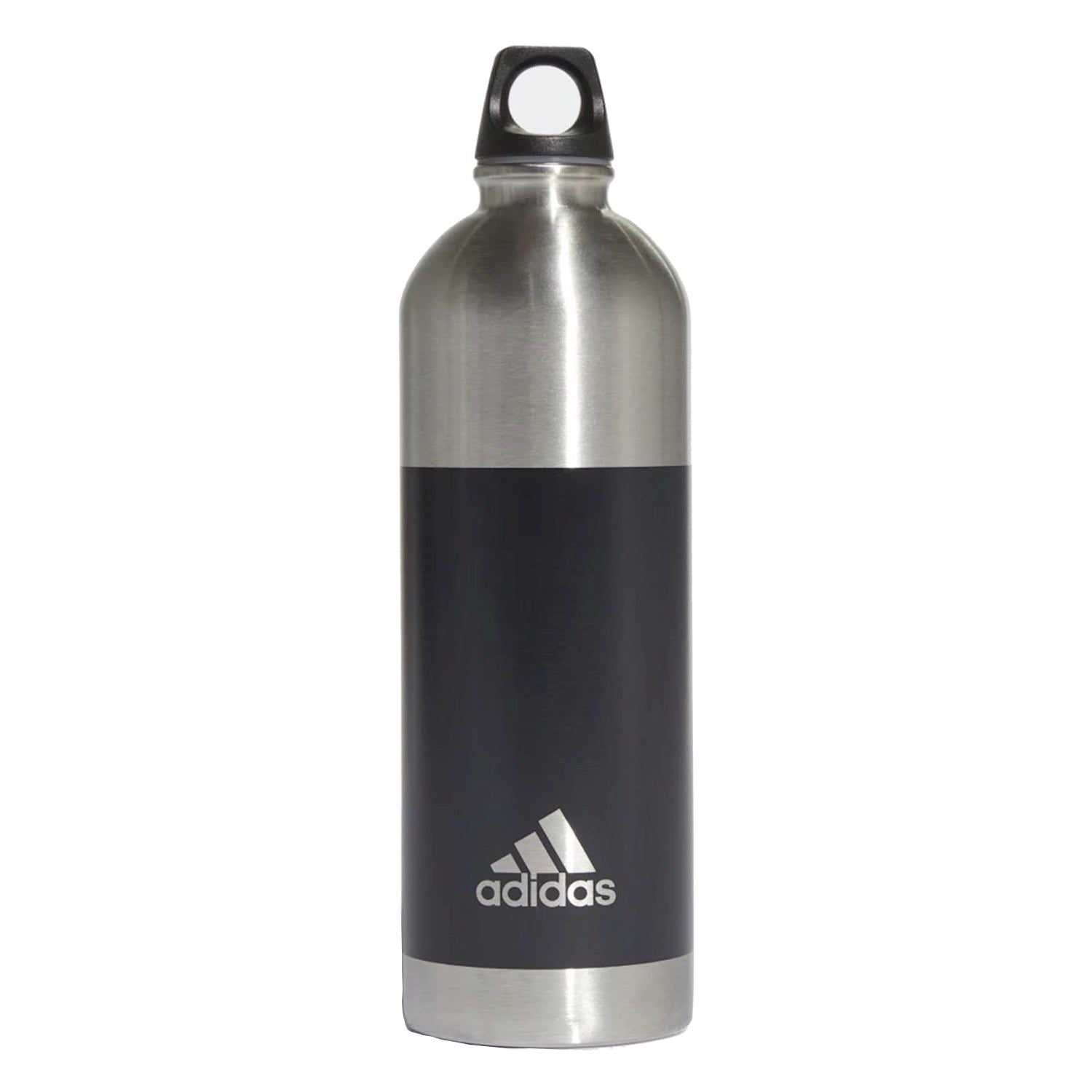 adidas Steel Water Bottle - Black - ViaductClothing - -