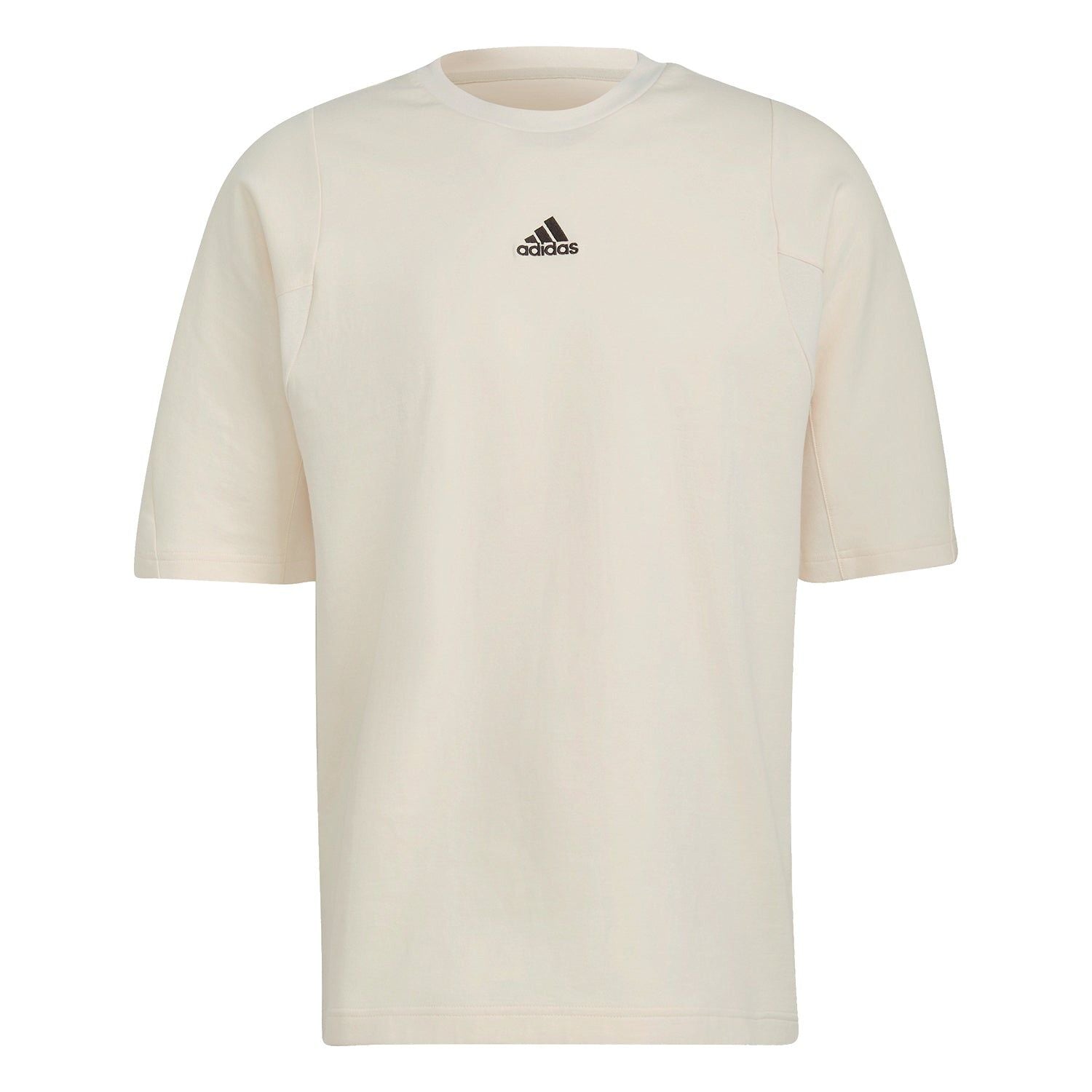 adidas Studio Lounge Tee - Beige - ViaductClothing - -