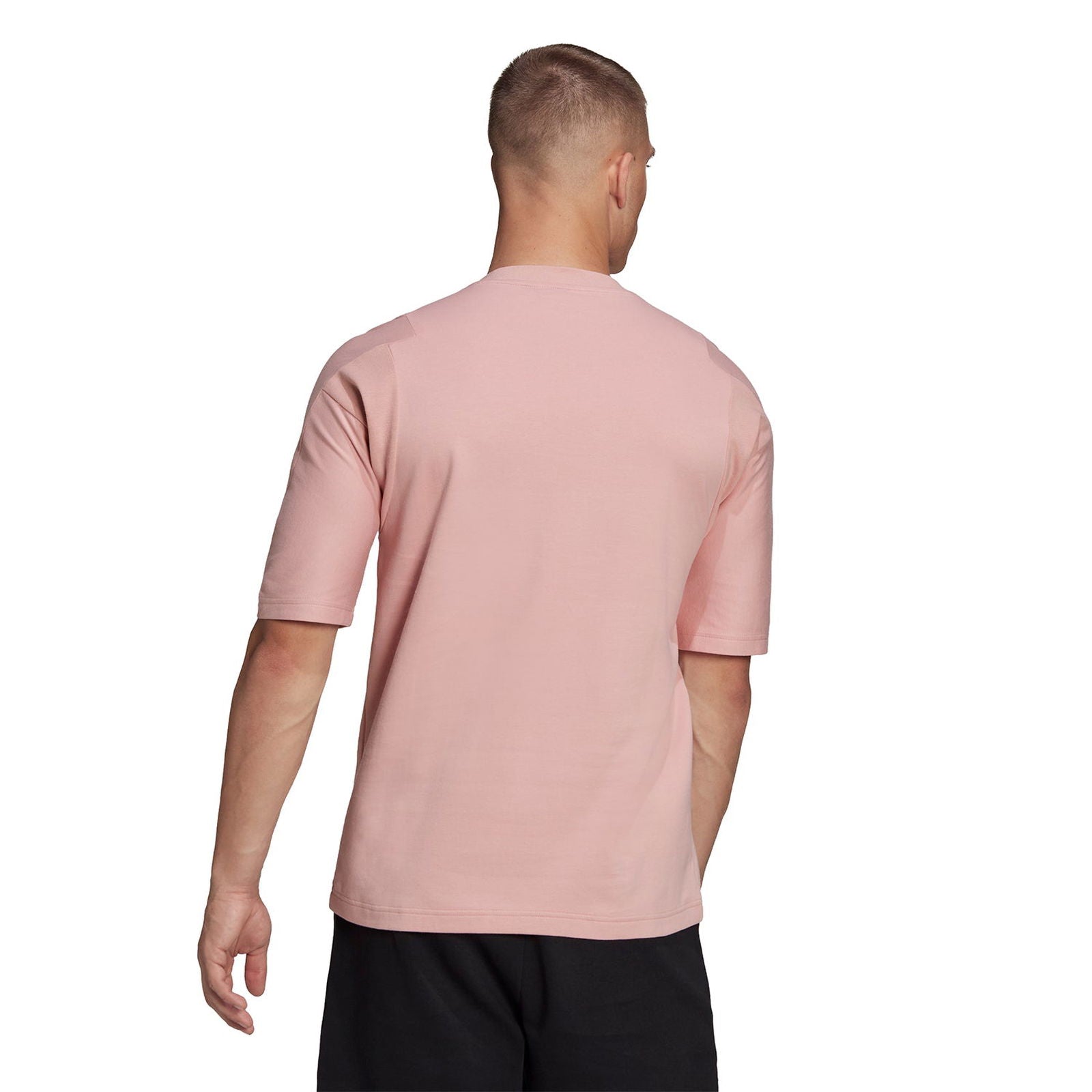 adidas Studio Lounge Tee - Pink - ViaductClothing - -