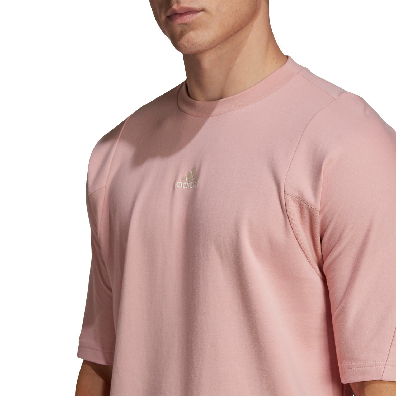 adidas Studio Lounge Tee - Pink - ViaductClothing - -