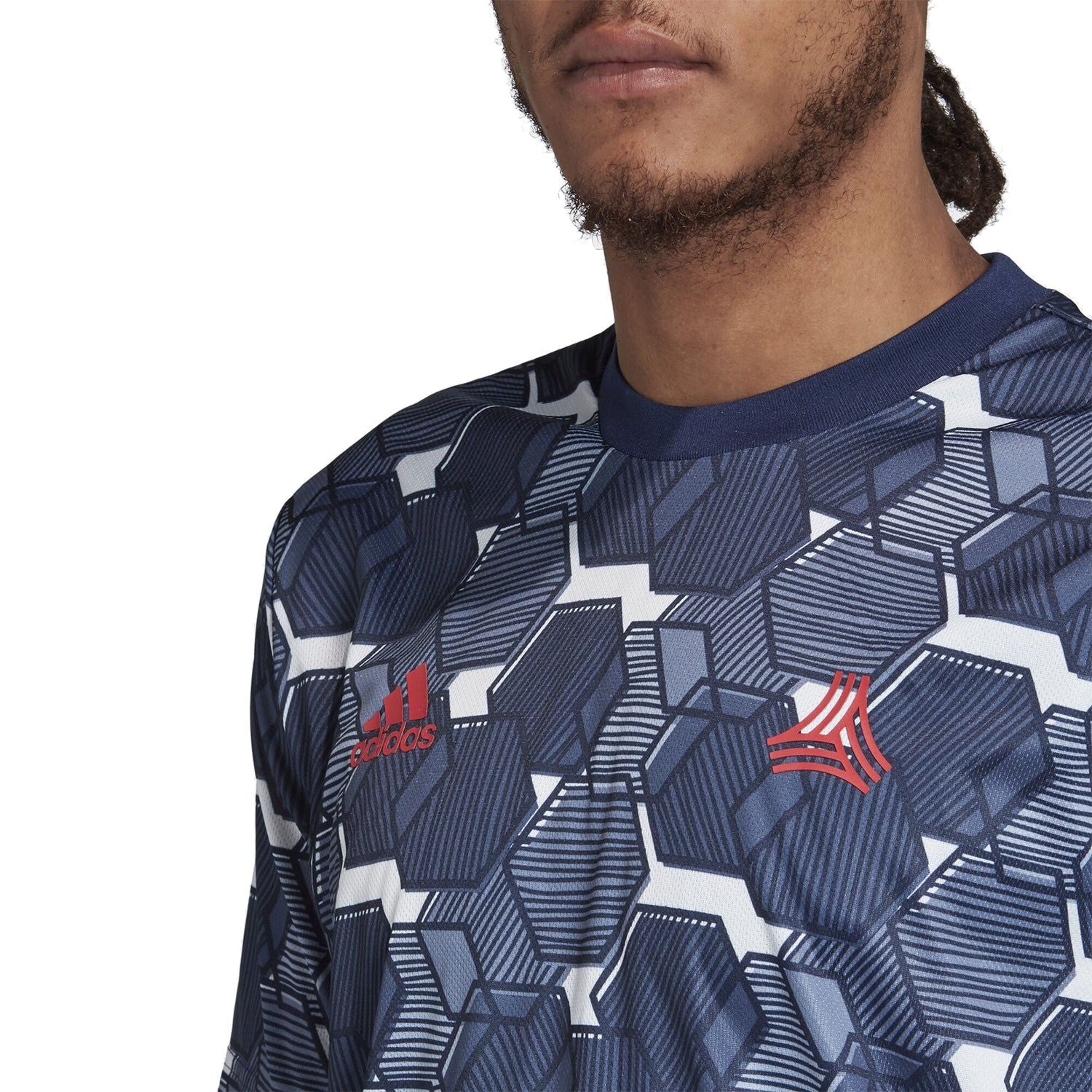 adidas Tango Aop Jersey - Navy - ViaductClothing - -