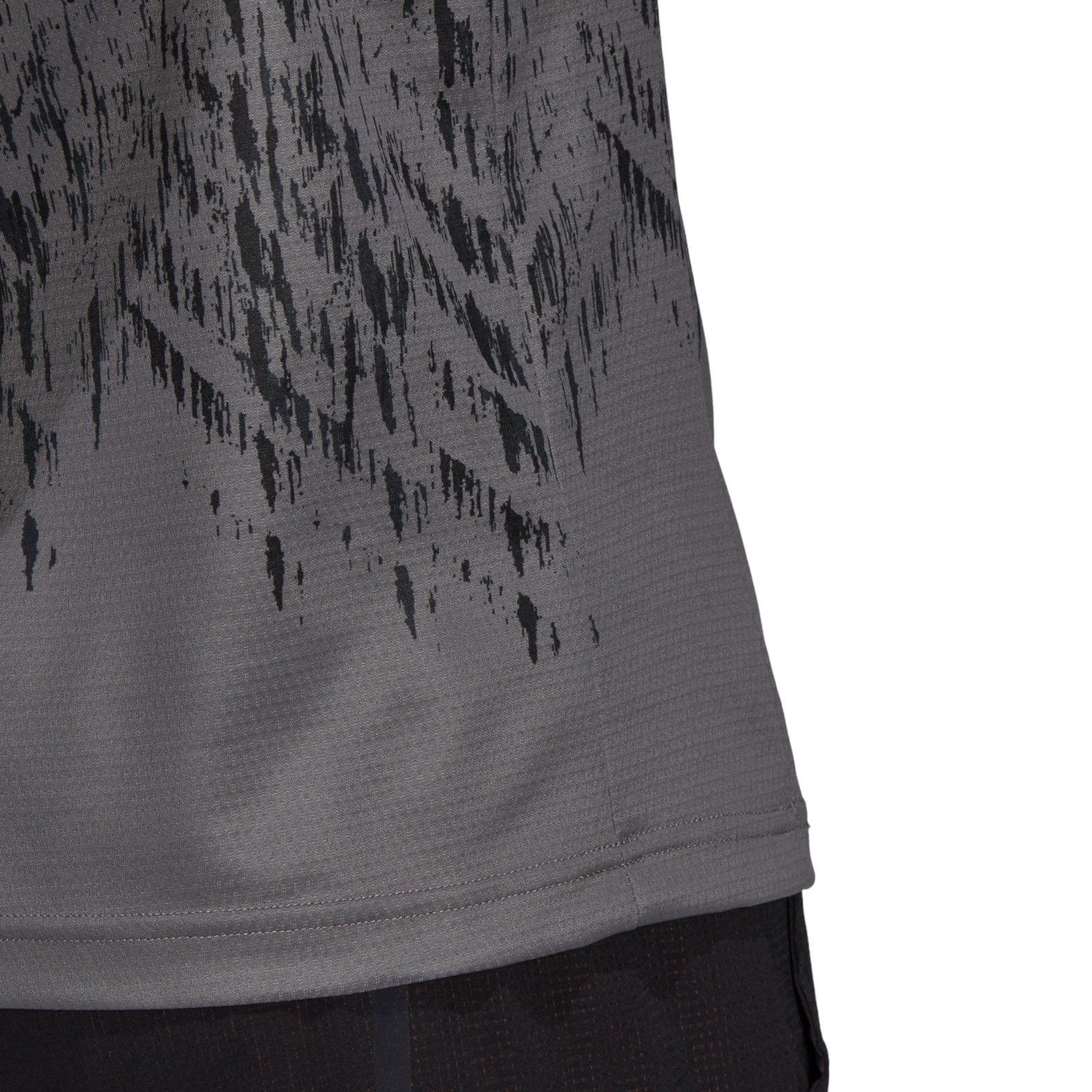 adidas Tennis Primeblue Freelift Printed Tee - Grey - ViaductClothing - -