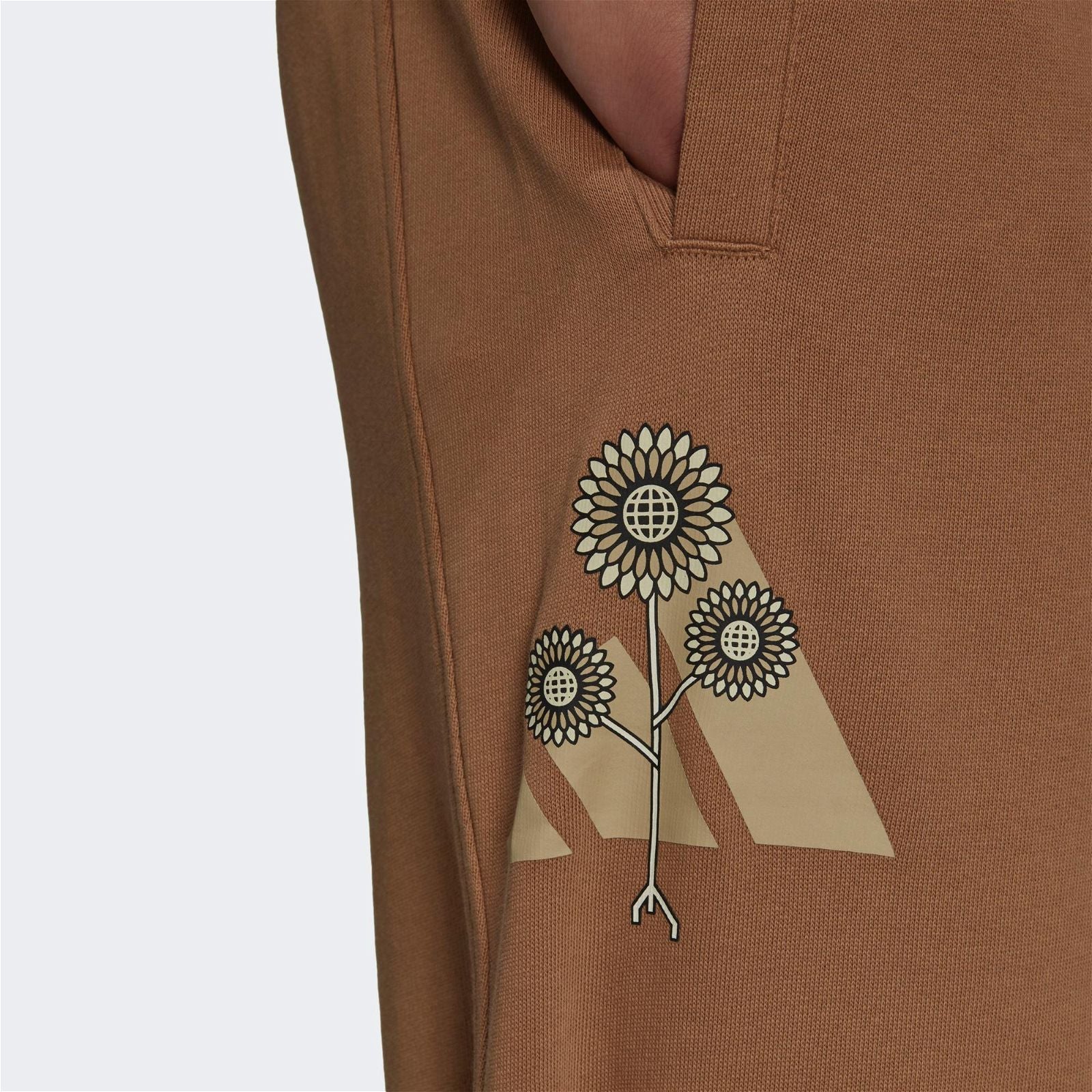 adidas Terra Love O-Shape Pants - Brown - ViaductClothing - -
