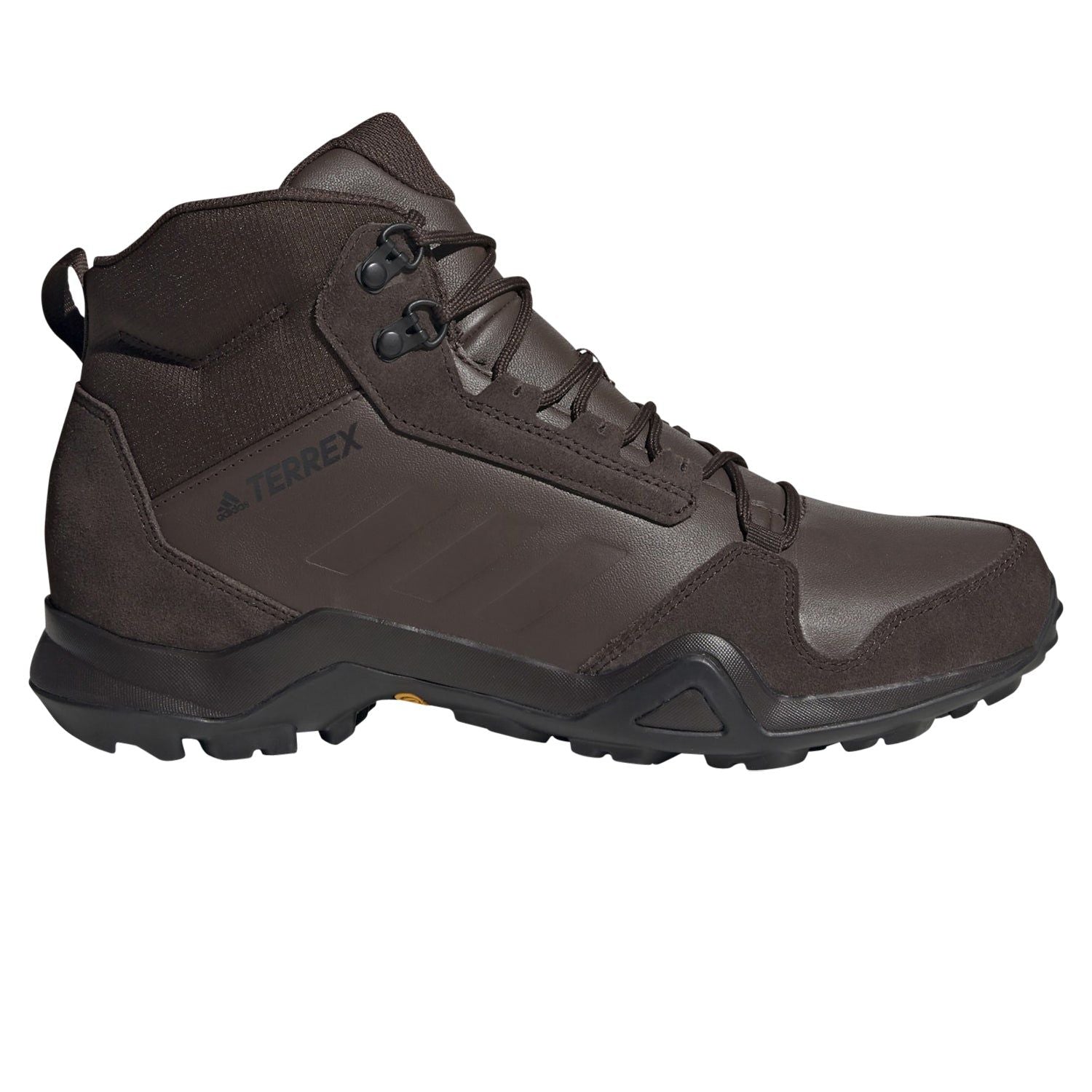 adidas Terrex AX3 Mid Leather Hiking Shoes - Brown - ViaductClothing - -