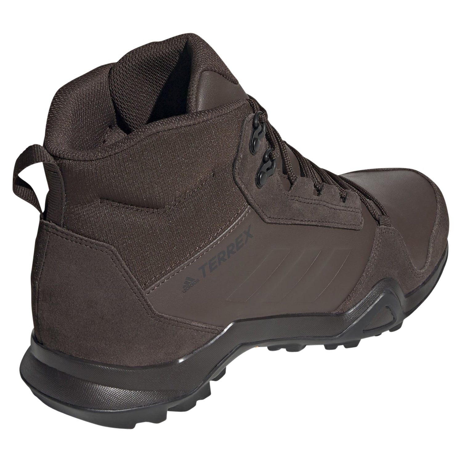 adidas Terrex AX3 Mid Leather Hiking Shoes - Brown - ViaductClothing - -