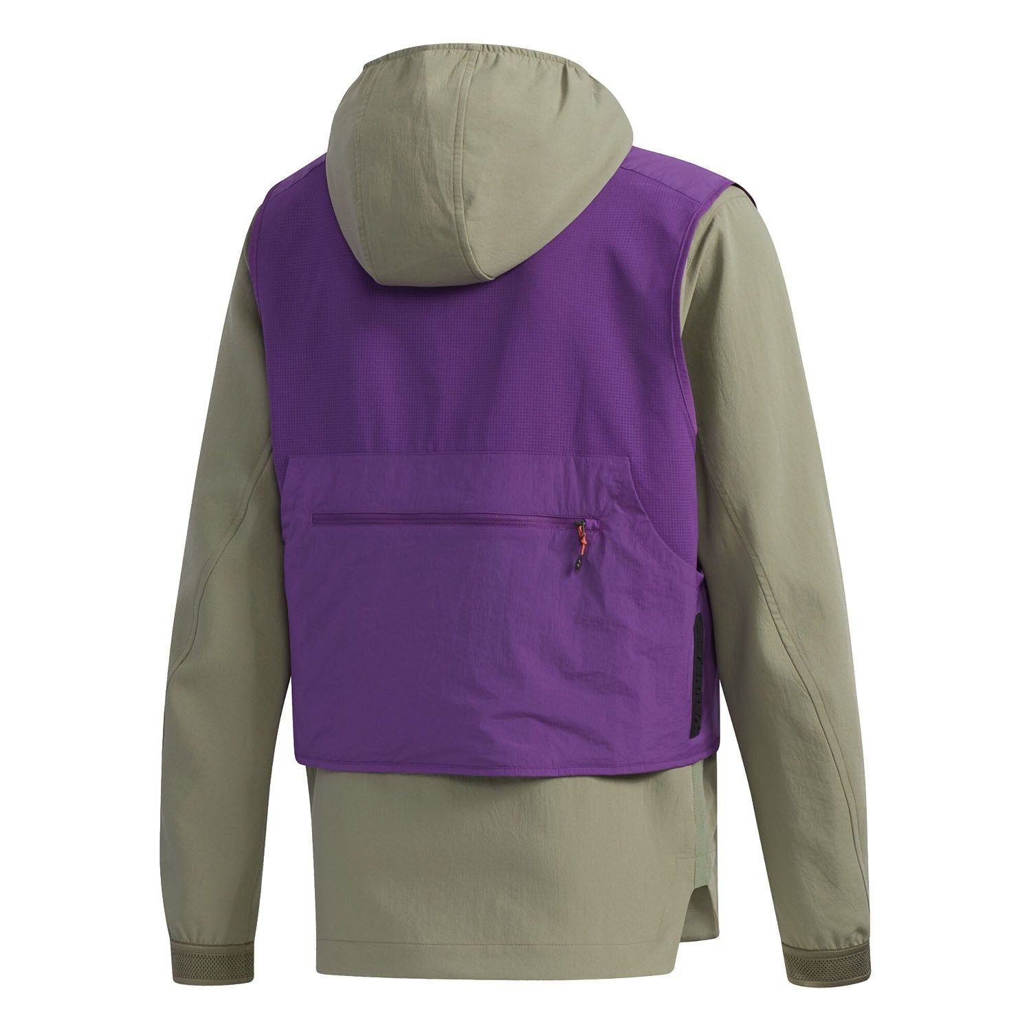 adidas Terrex Capsule Three-in-One Stretch Jacket - Green - ViaductClothing - -