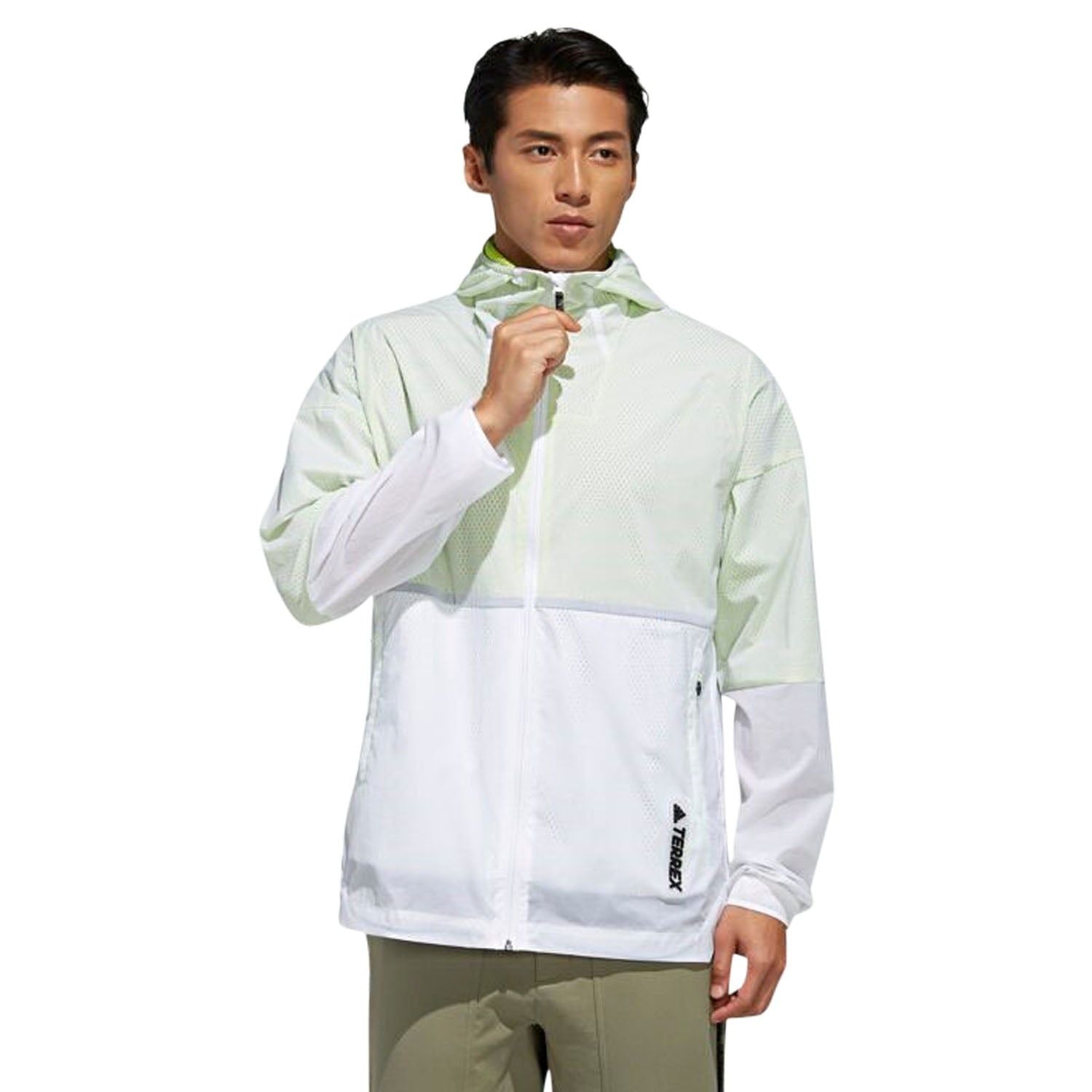 adidas Terrex Capsule Windbreaker - White - ViaductClothing - -
