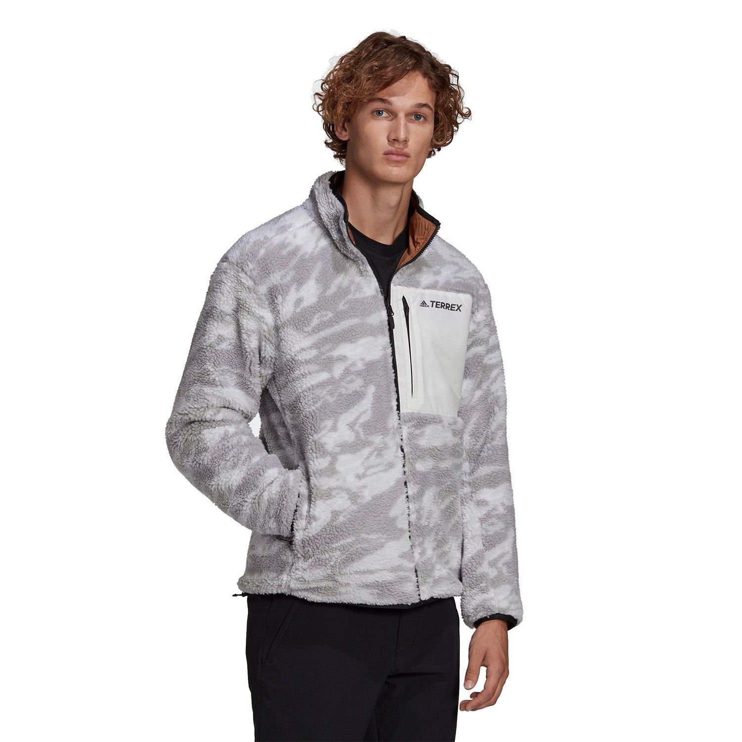 adidas Terrex Explore Sherpa Fleece - Grey - ViaductClothing - -