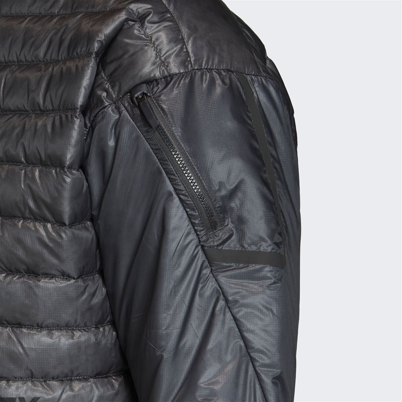 adidas Terrex Hike Bomber Down Jacket - Grey - ViaductClothing - -