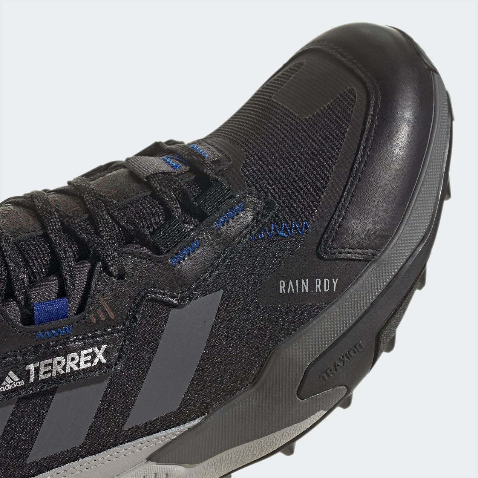 adidas Terrex Hyperblue Mid Rain.RDY Walking Shoes - Black Grey - ViaductClothing - -