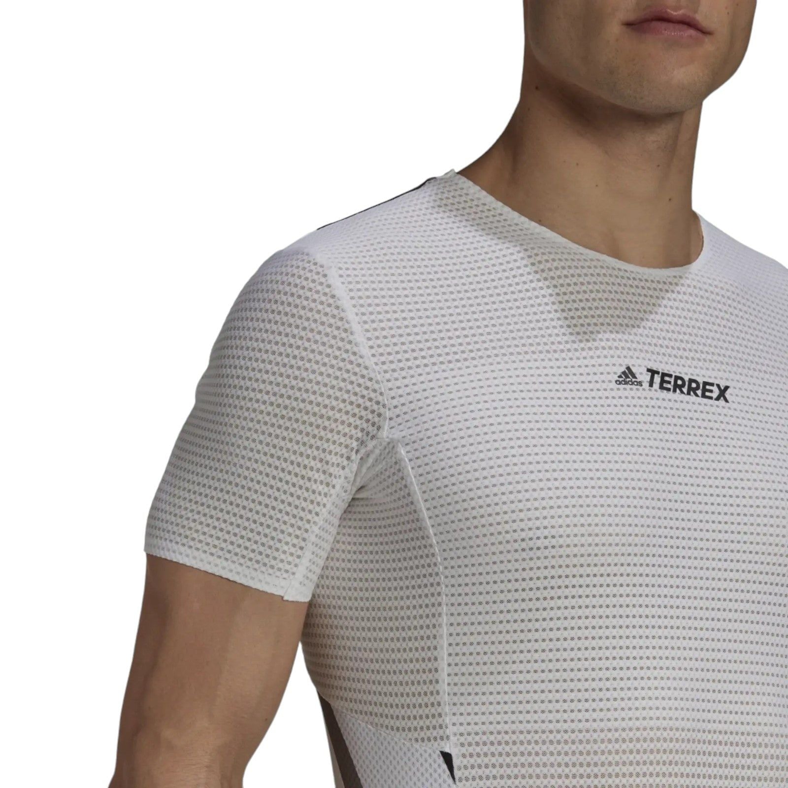 adidas Terrex Parley Agravic Trail Running Pro T-Shirt - White - ViaductClothing - -