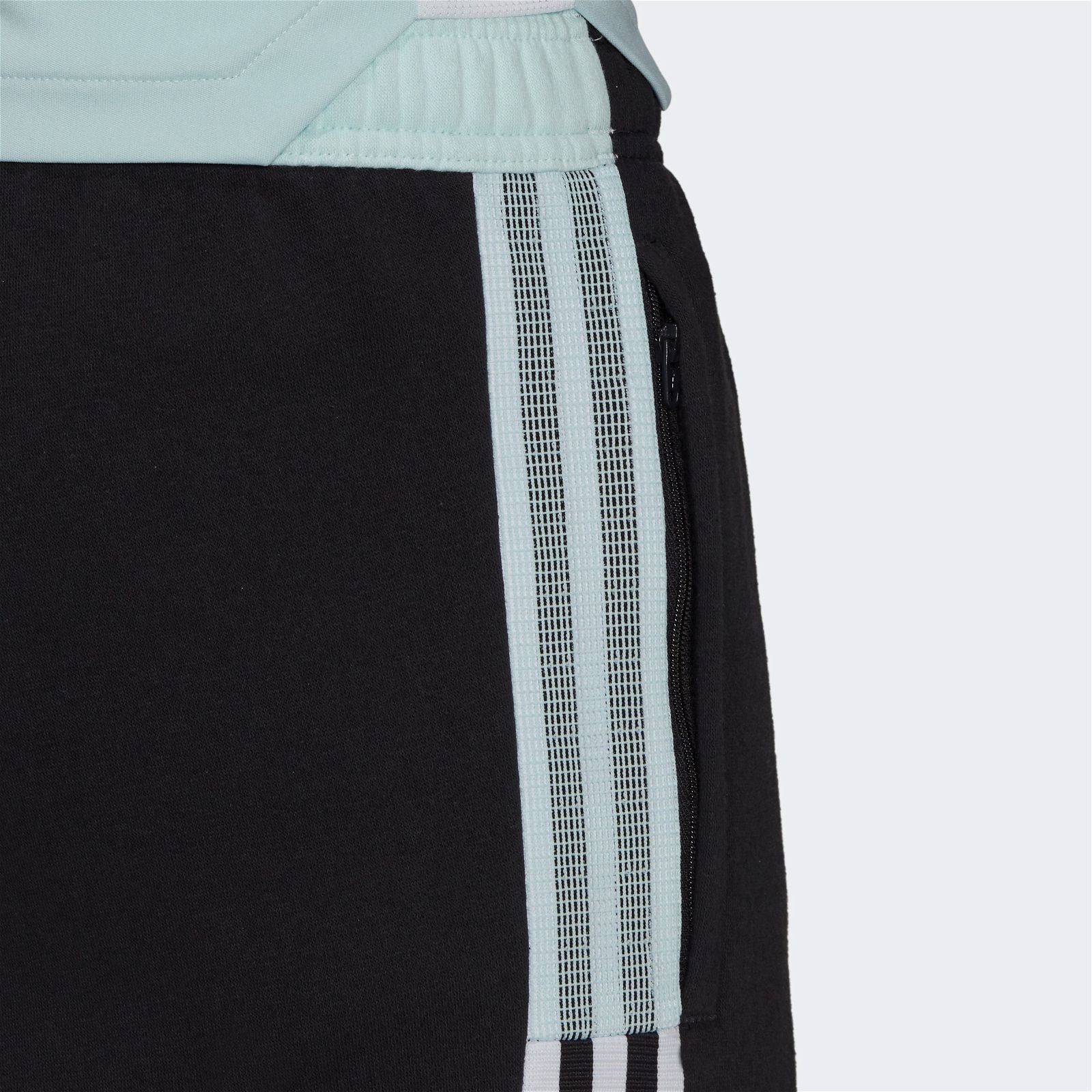 adidas Tiro Football Shorts Zip Pockets - Black - ViaductClothing - -