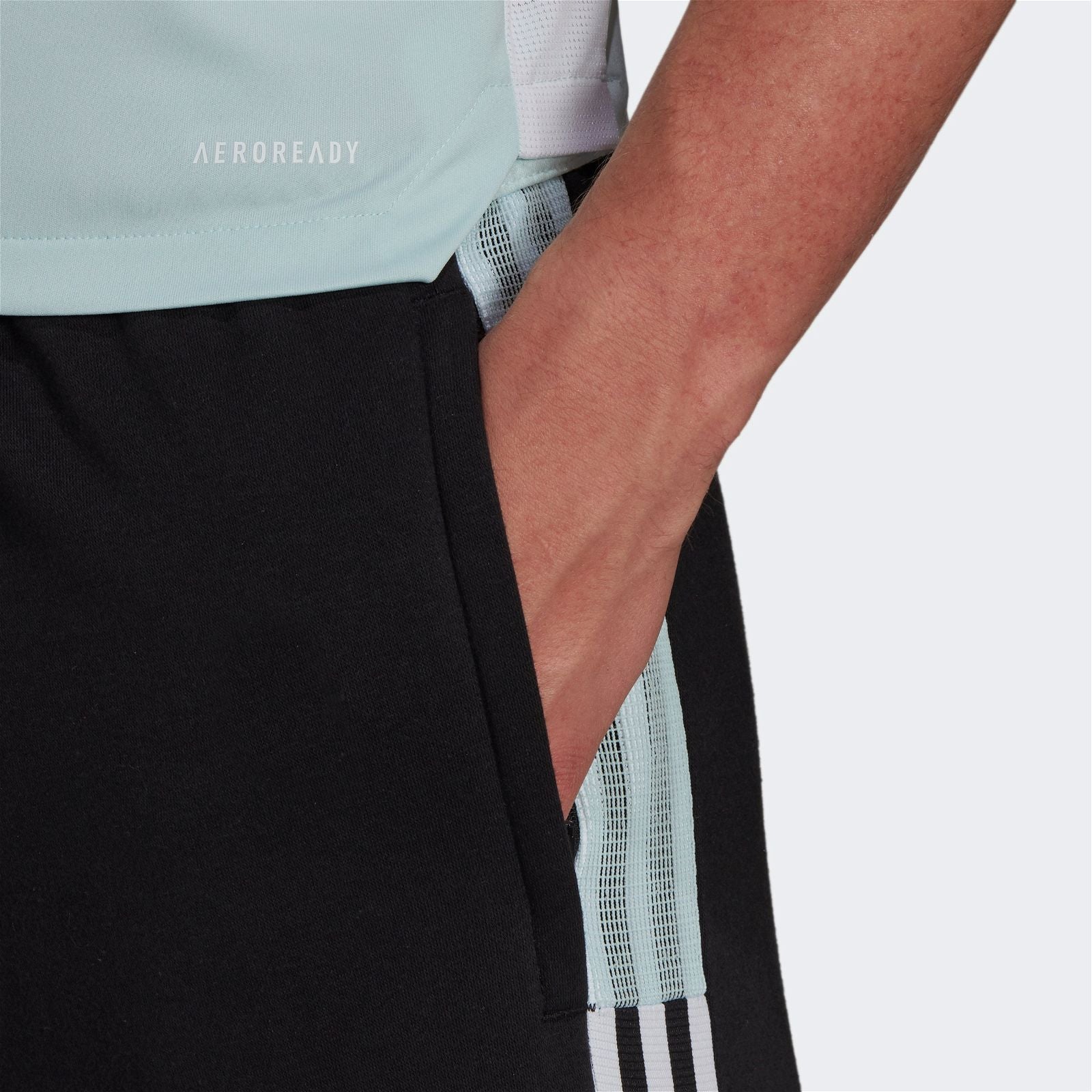adidas Tiro Football Shorts Zip Pockets - Black - ViaductClothing - -
