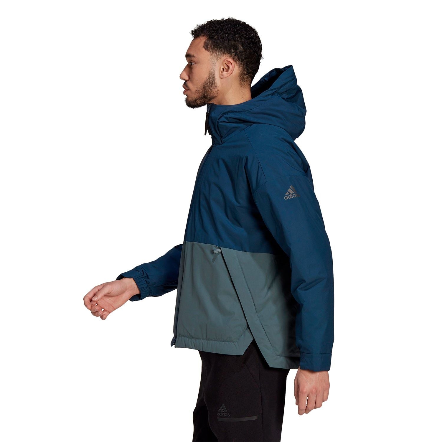 adidas Traveer Insulated Winter Jacket - Navy - ViaductClothing - -